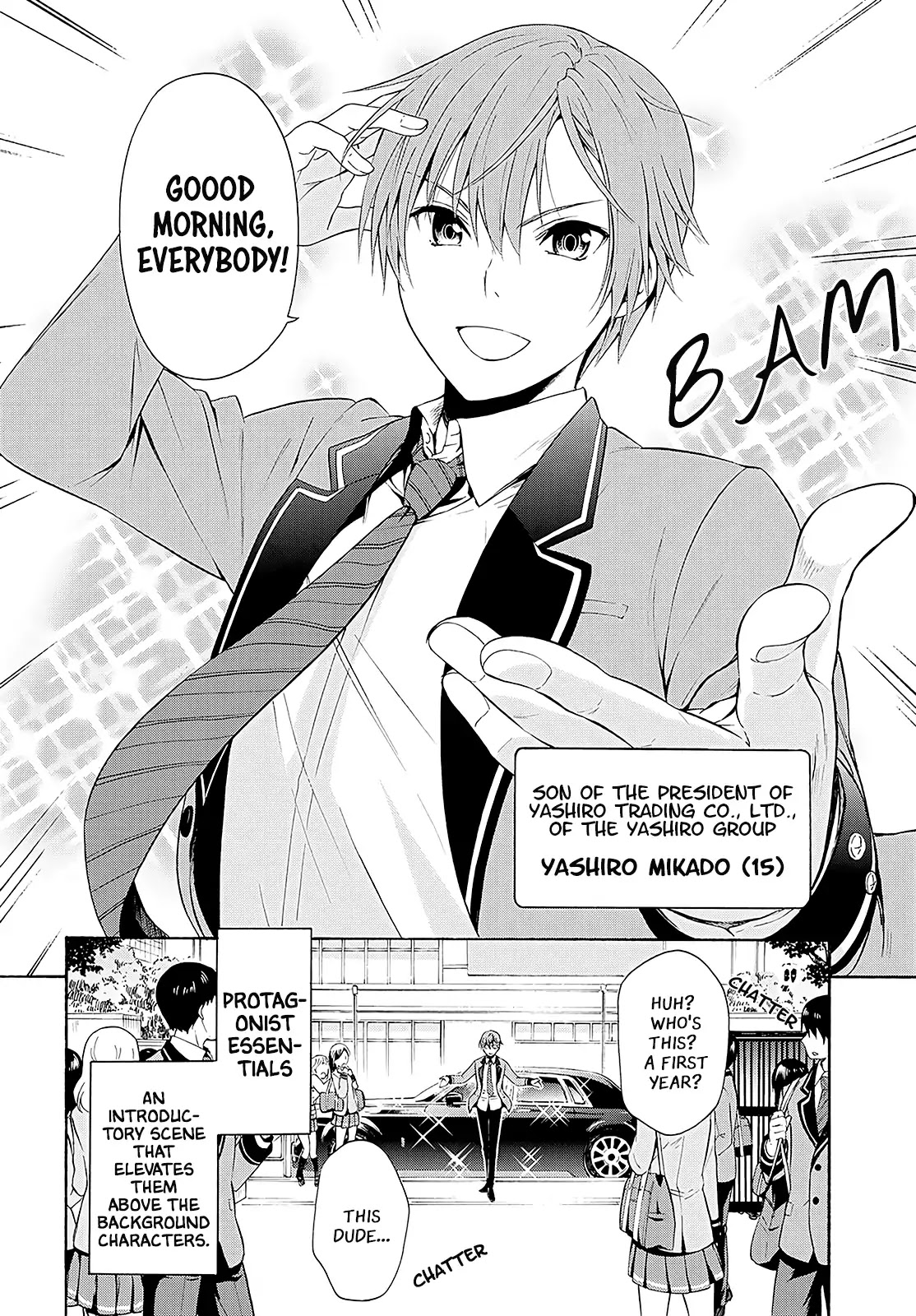 Akuyaku Ouji wa Koi ga Dekinai Chapter 1 page 4 - Chapter 1: I Can’t Be A Background Character