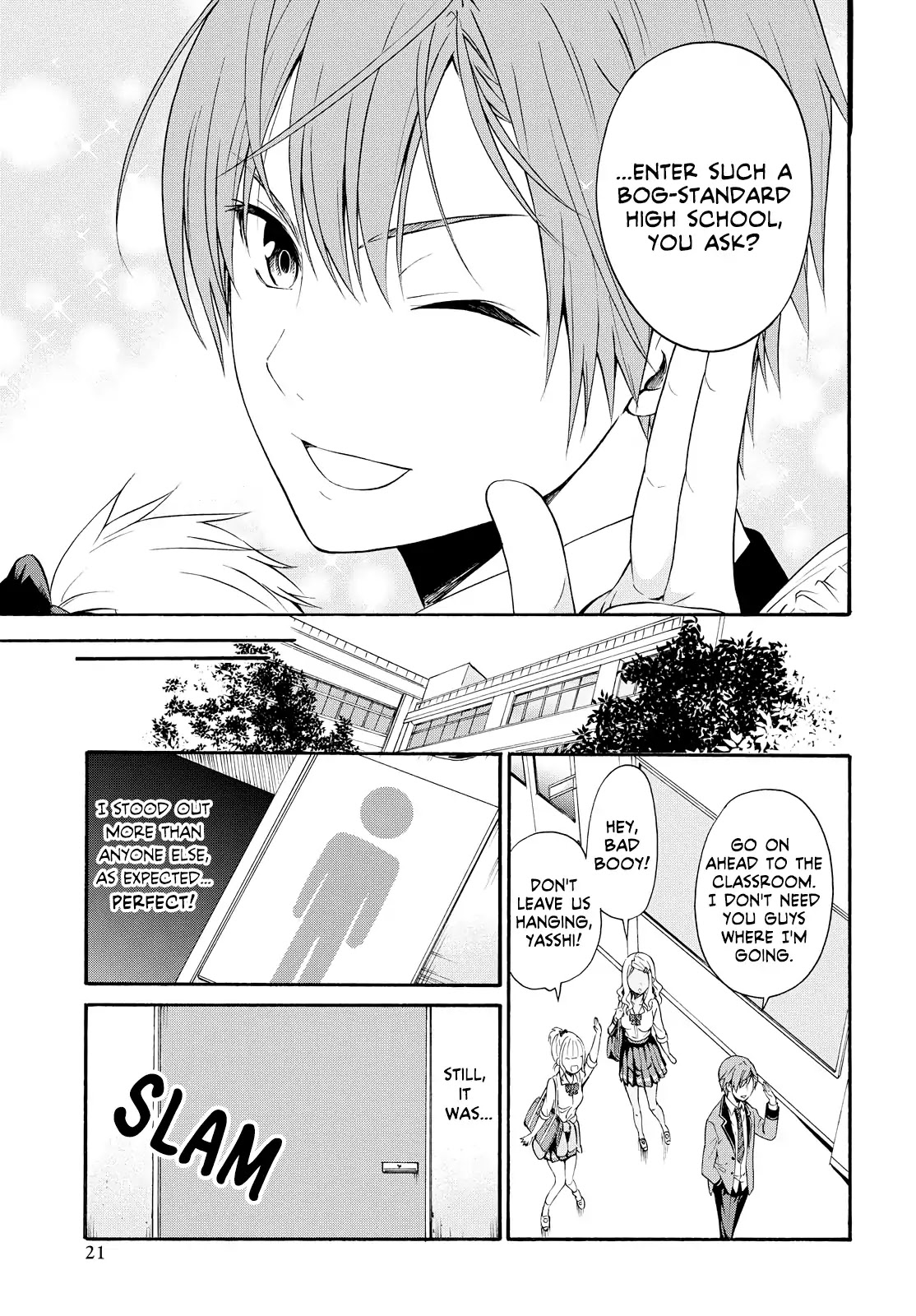 Akuyaku Ouji wa Koi ga Dekinai Chapter 1 page 9 - Chapter 1: I Can’t Be A Background Character