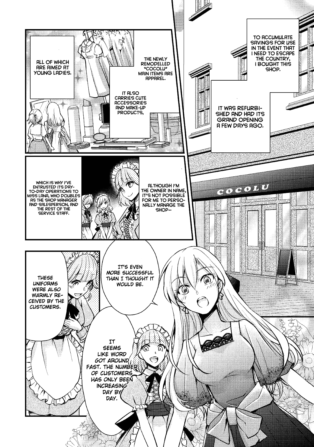 Akuyaku Reijou ni Narimashita. Chapter 3 page 3 - Chapter 3