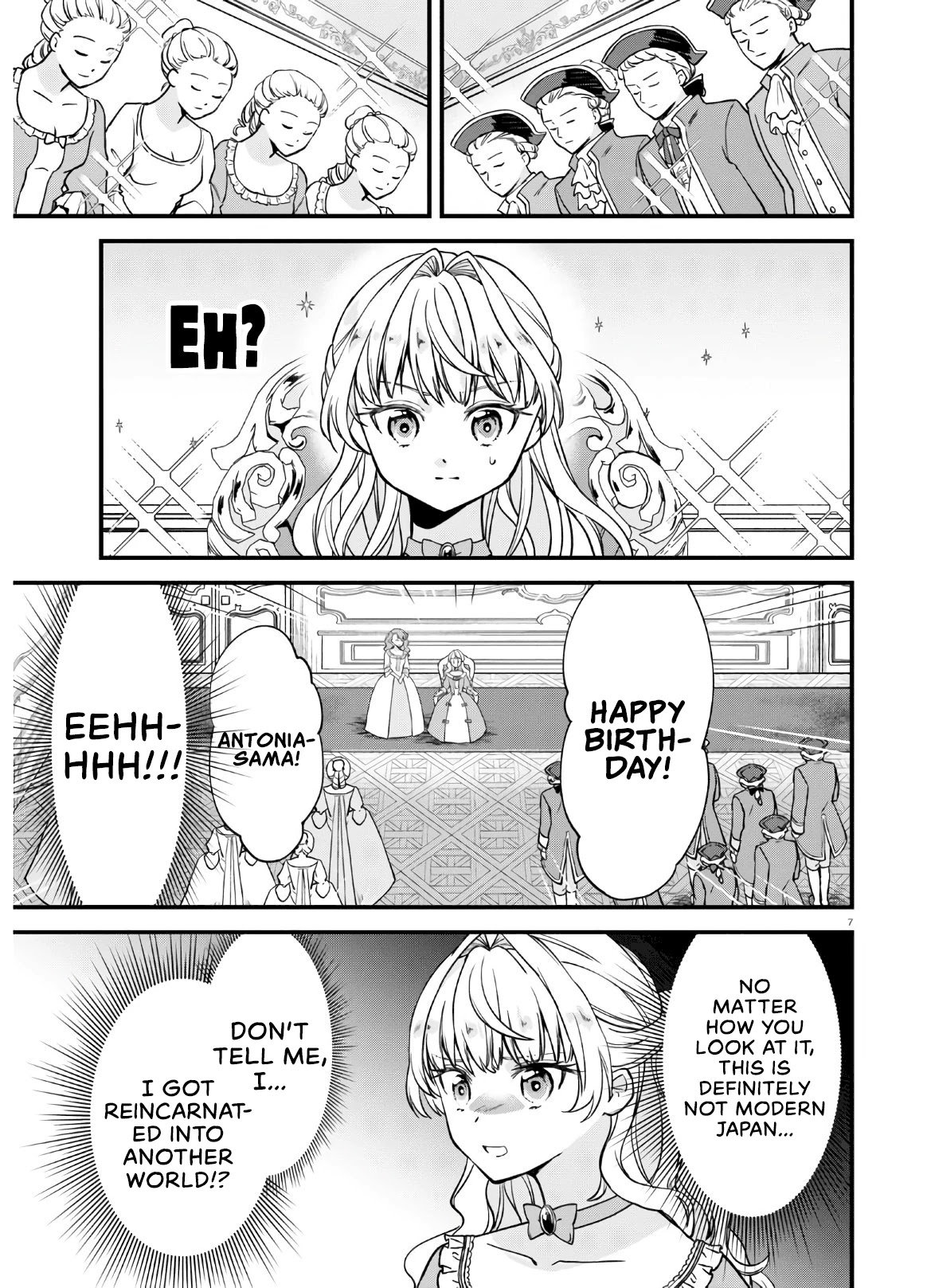 Akuyaku Reijou ni Tensei Shita hazu ga Marie Antoinette Deshita Chapter 1 page 10 - Chapter 1: You Shall Marry!