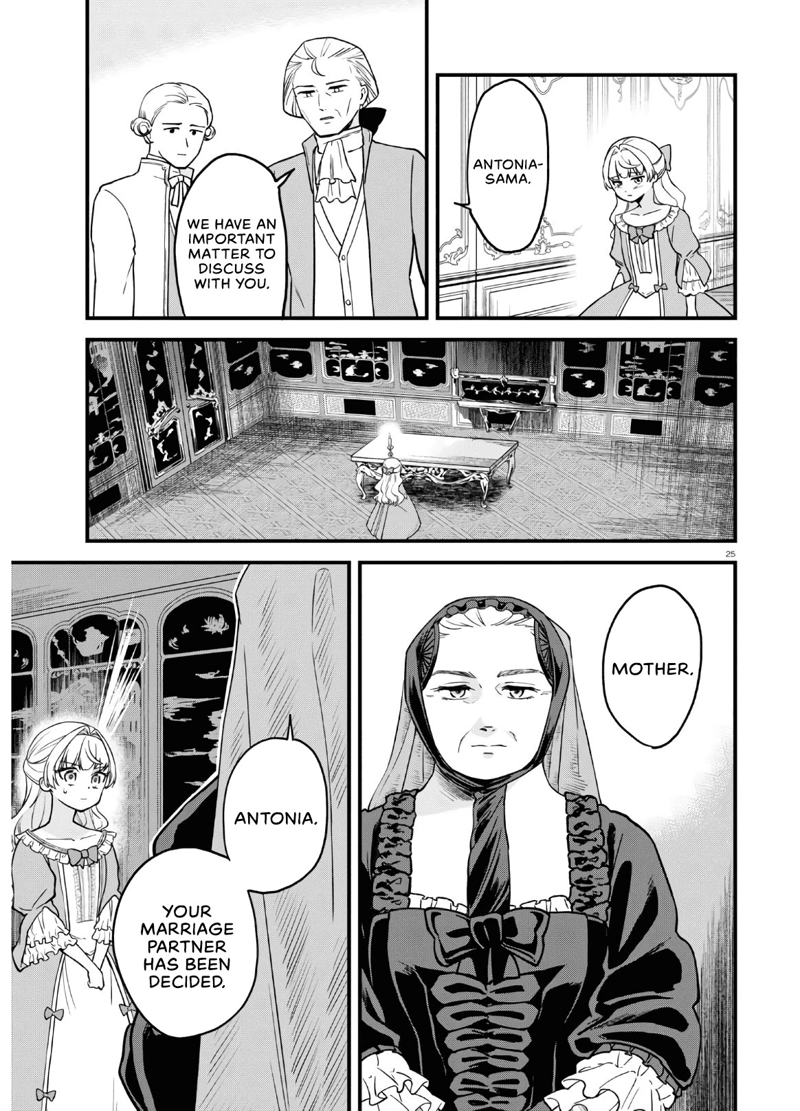 Akuyaku Reijou ni Tensei Shita hazu ga Marie Antoinette Deshita Chapter 1 page 28 - Chapter 1: You Shall Marry!