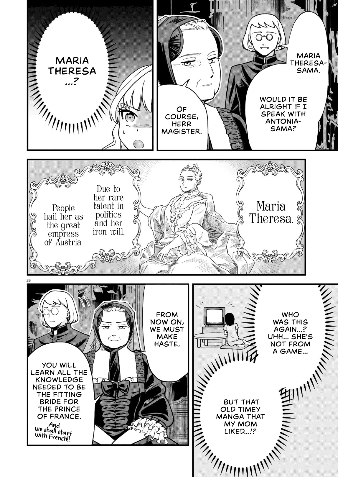 Akuyaku Reijou ni Tensei Shita hazu ga Marie Antoinette Deshita Chapter 1 page 31 - Chapter 1: You Shall Marry!