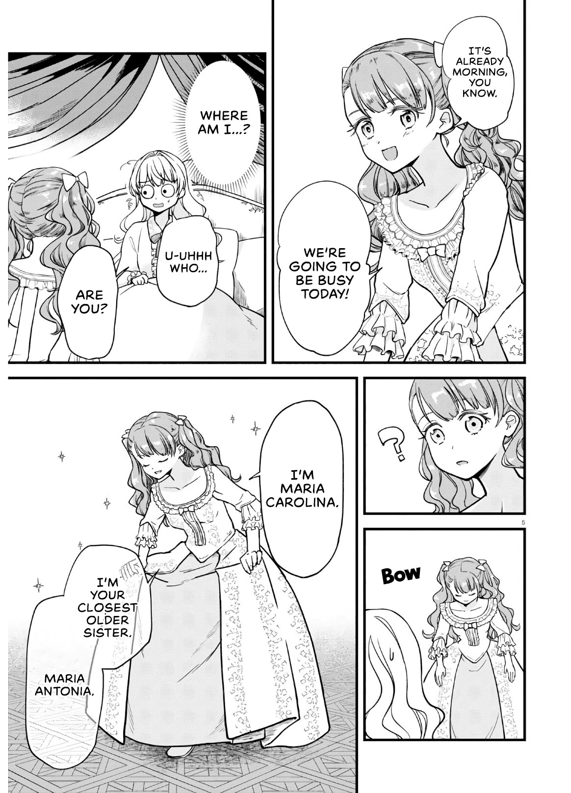 Akuyaku Reijou ni Tensei Shita hazu ga Marie Antoinette Deshita Chapter 1 page 8 - Chapter 1: You Shall Marry!
