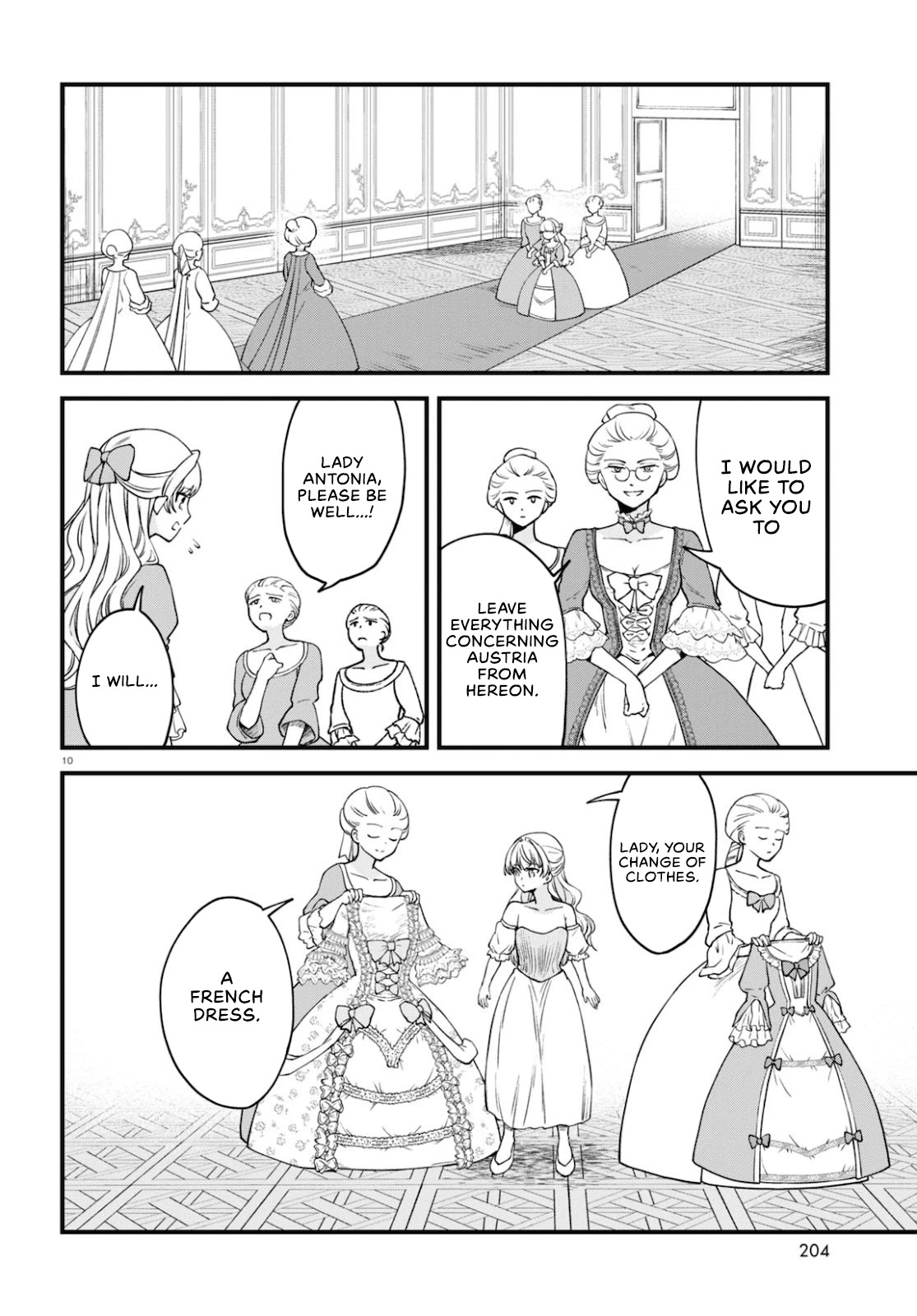 Akuyaku Reijou ni Tensei Shita hazu ga Marie Antoinette Deshita Chapter 2 page 10 - Chapter 2: Welcome to Versailles~!