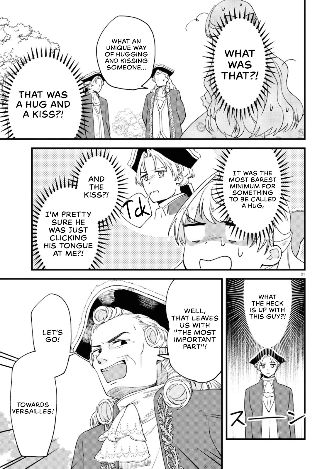 Akuyaku Reijou ni Tensei Shita hazu ga Marie Antoinette Deshita Chapter 2 page 21 - Chapter 2: Welcome to Versailles~!