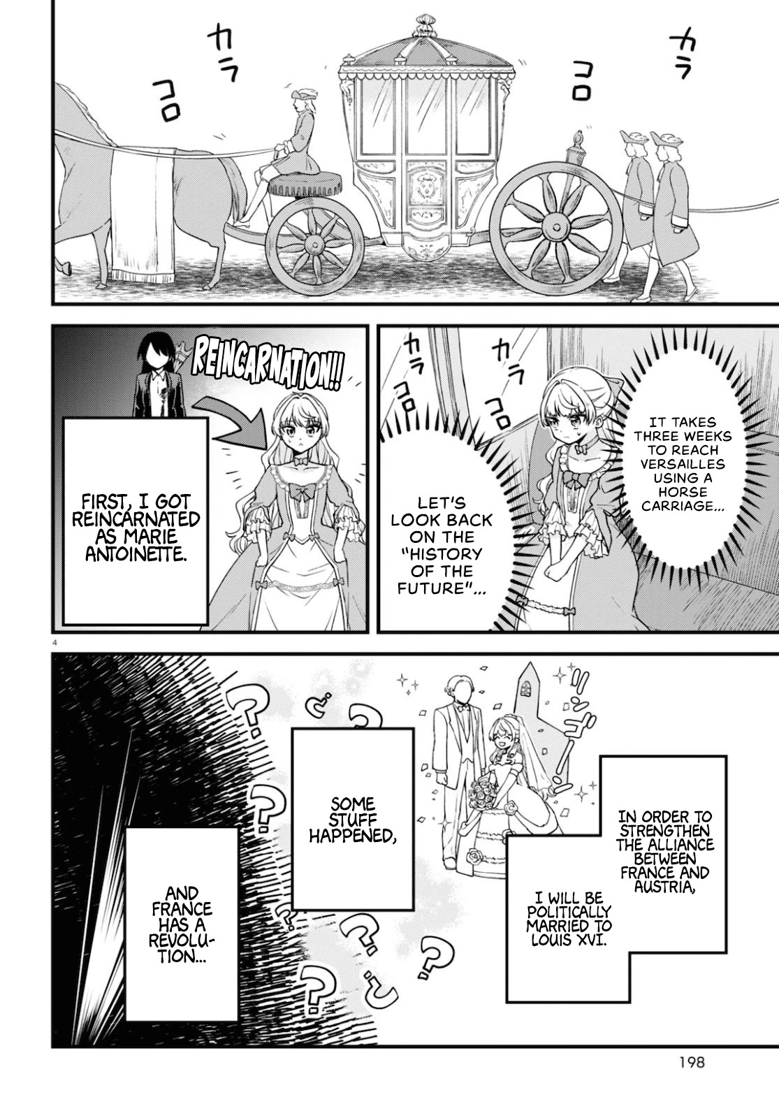 Akuyaku Reijou ni Tensei Shita hazu ga Marie Antoinette Deshita Chapter 2 page 4 - Chapter 2: Welcome to Versailles~!
