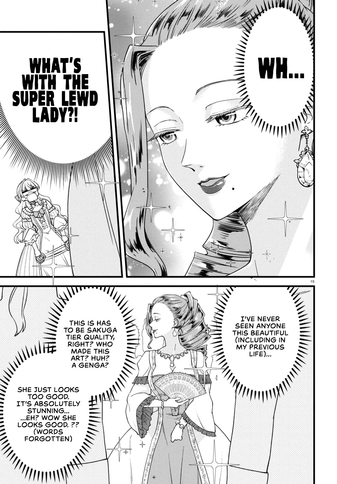 Akuyaku Reijou ni Tensei Shita hazu ga Marie Antoinette Deshita Chapter 3 page 14 - Chapter 3: The courtesan mistress
