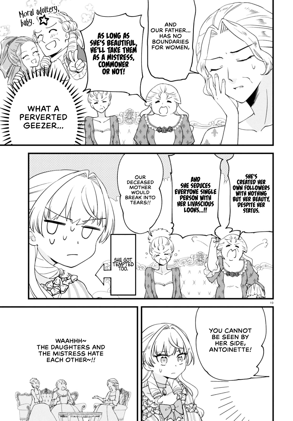 Akuyaku Reijou ni Tensei Shita hazu ga Marie Antoinette Deshita Chapter 3 page 18 - Chapter 3: The courtesan mistress