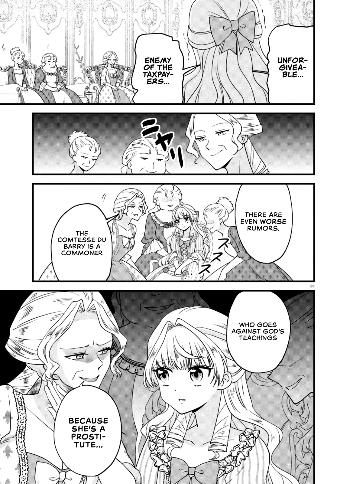 Akuyaku Reijou ni Tensei Shita hazu ga Marie Antoinette Deshita Chapter 3 page 22 - Chapter 3: The courtesan mistress