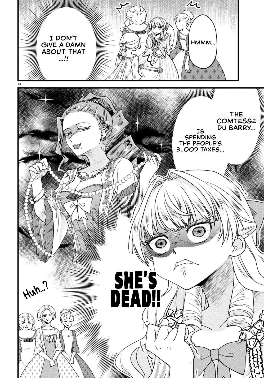 Akuyaku Reijou ni Tensei Shita hazu ga Marie Antoinette Deshita Chapter 3 page 23 - Chapter 3: The courtesan mistress