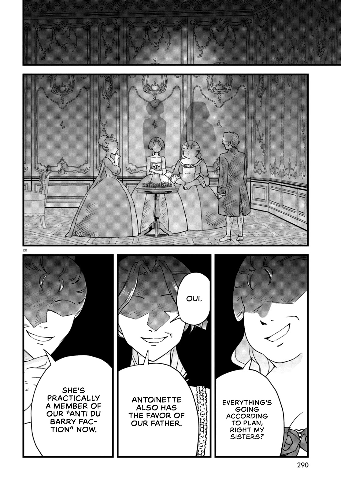 Akuyaku Reijou ni Tensei Shita hazu ga Marie Antoinette Deshita Chapter 3 page 27 - Chapter 3: The courtesan mistress