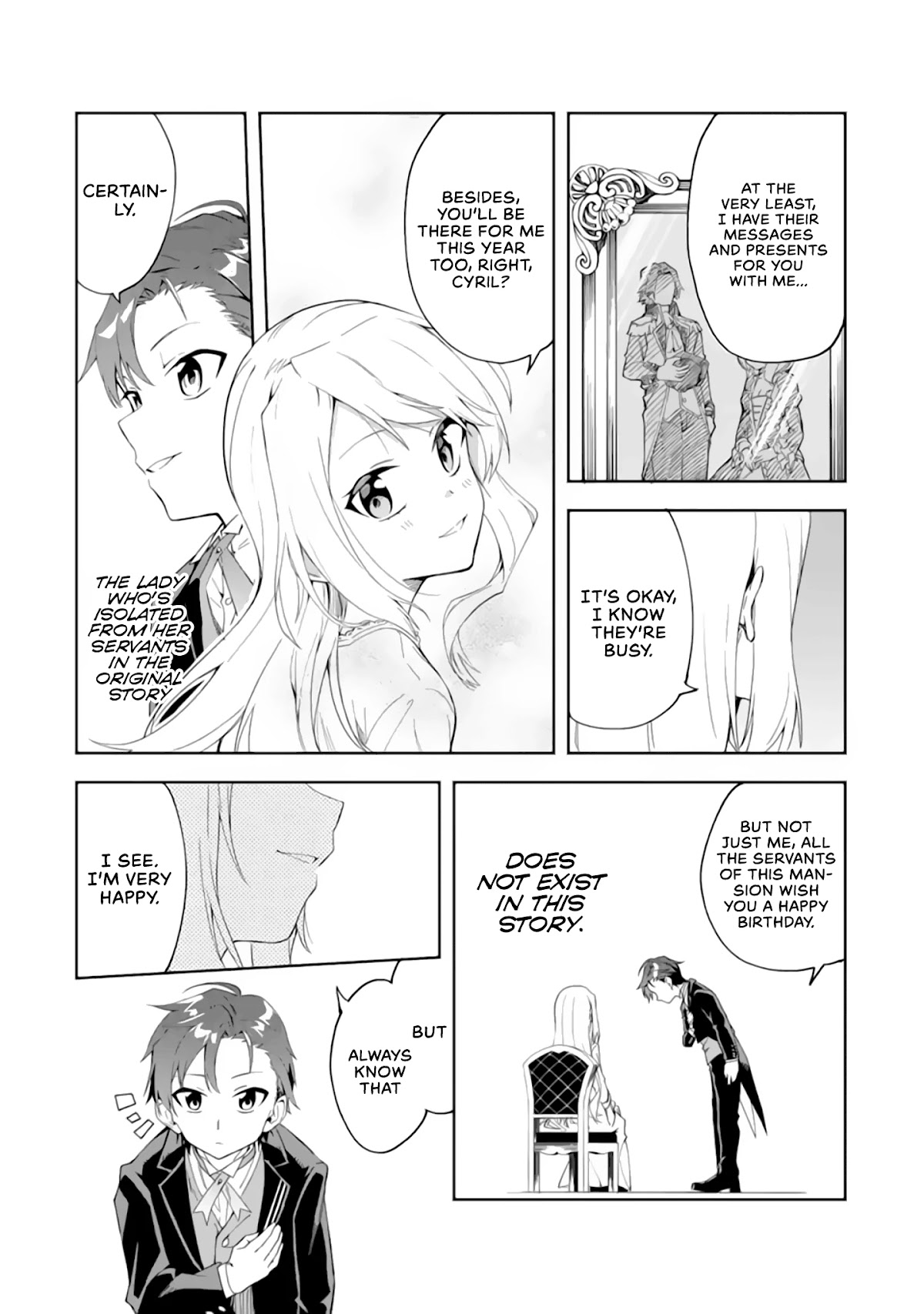 Akuyaku Reijou no Shitsuji-sama Hametsu Chapter 1.1 page 23 - Chapter 1.1: Prologue
