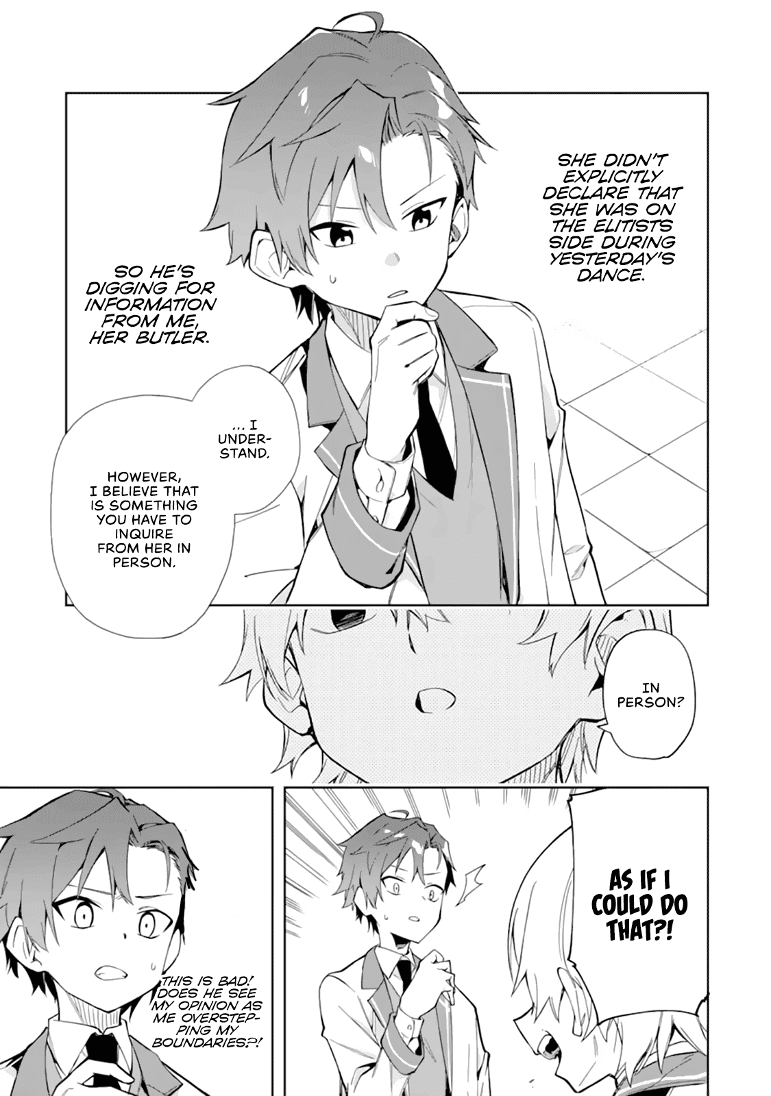 Akuyaku Reijou no Shitsuji-sama Hametsu Chapter 10 page 24 - Chapter 10