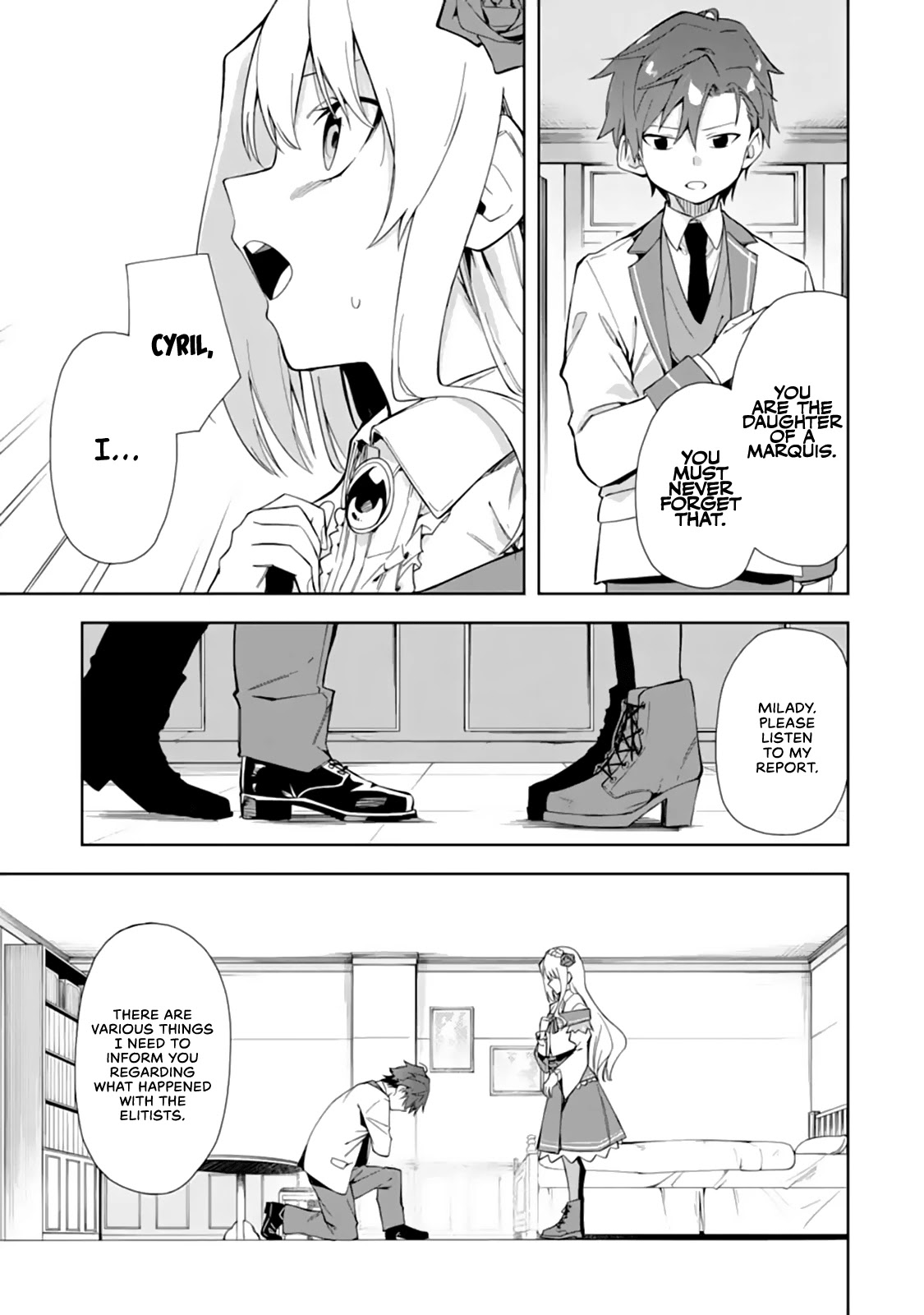 Akuyaku Reijou no Shitsuji-sama Hametsu Chapter 12 page 10 - Chapter 12: Tea Party