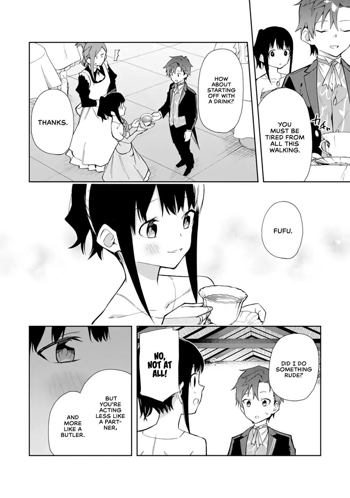 Akuyaku Reijou no Shitsuji-sama Hametsu Chapter 12 page 21 - Chapter 12: Tea Party
