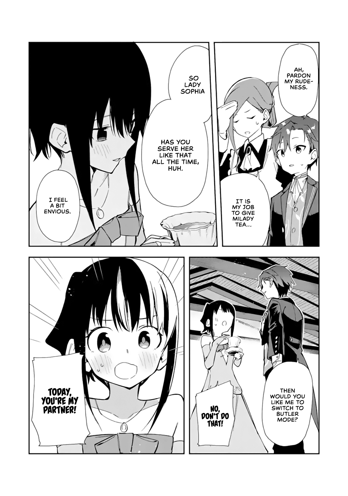 Akuyaku Reijou no Shitsuji-sama Hametsu Chapter 12 page 22 - Chapter 12: Tea Party