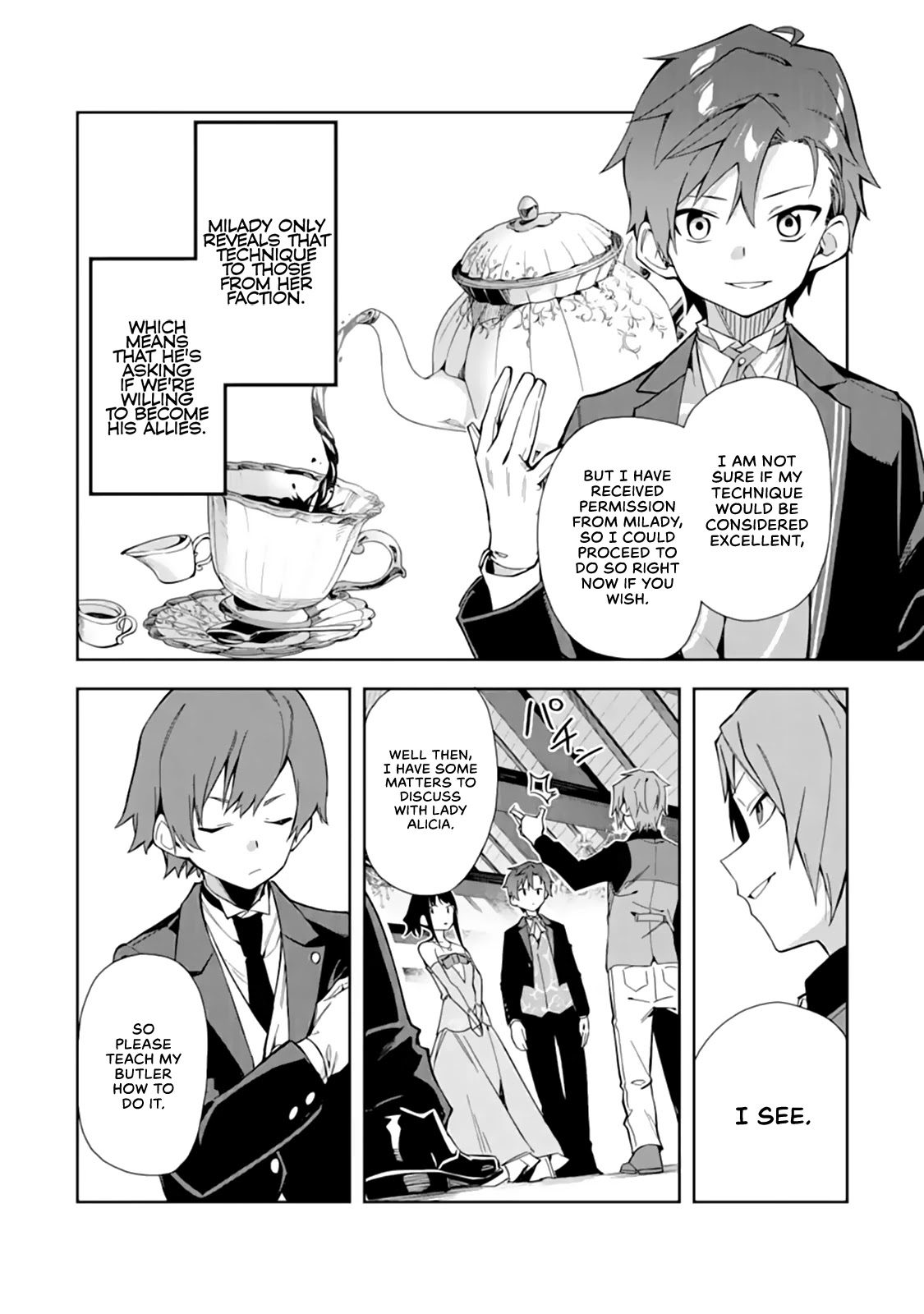 Akuyaku Reijou no Shitsuji-sama Hametsu Chapter 12 page 27 - Chapter 12: Tea Party