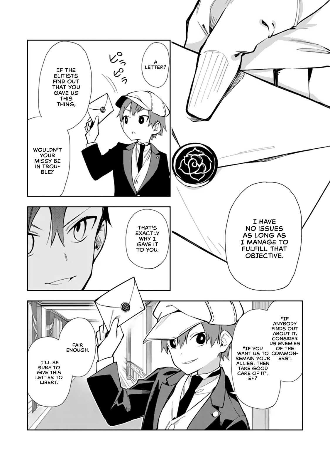 Akuyaku Reijou no Shitsuji-sama Hametsu Chapter 12 page 36 - Chapter 12: Tea Party