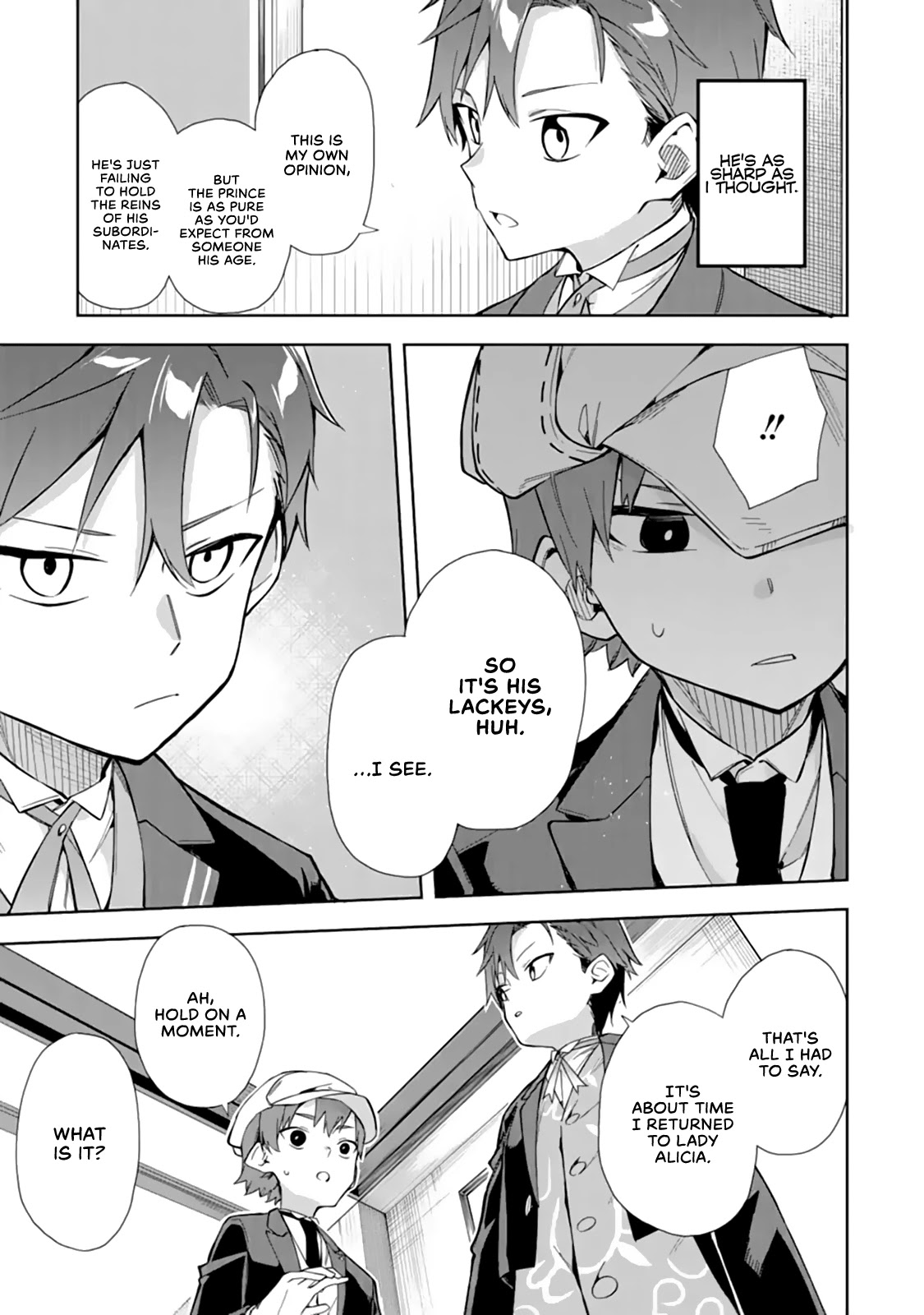 Akuyaku Reijou no Shitsuji-sama Hametsu Chapter 12 page 38 - Chapter 12: Tea Party