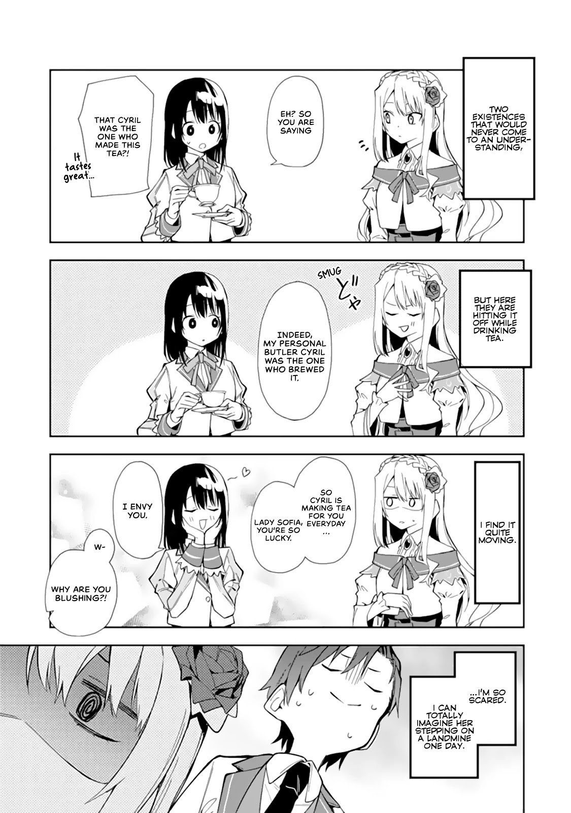Akuyaku Reijou no Shitsuji-sama Hametsu Chapter 13.2 page 3 - Chapter 13.2: Growing The Faction
