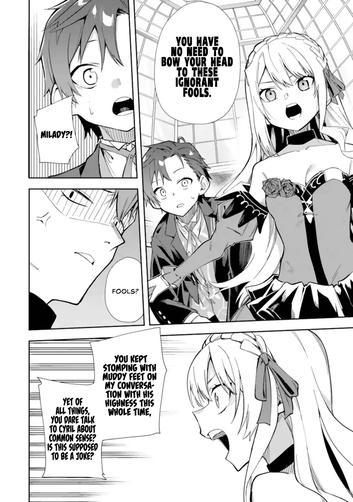 Akuyaku Reijou no Shitsuji-sama Hametsu Chapter 14 page 18 - Chapter 14: A Noble's Obligation