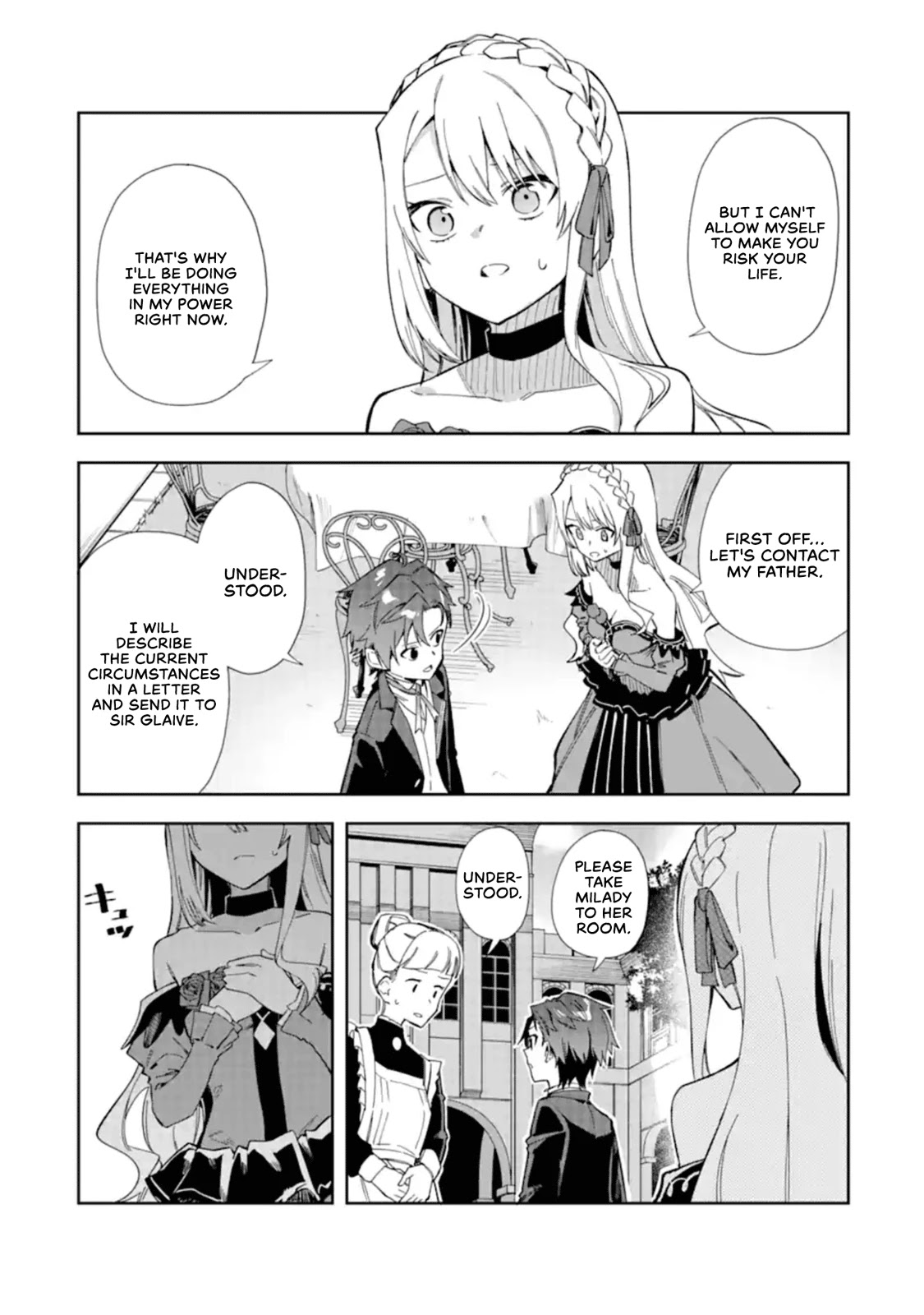 Akuyaku Reijou no Shitsuji-sama Hametsu Chapter 15 page 4 - Chapter 15: Time to Change