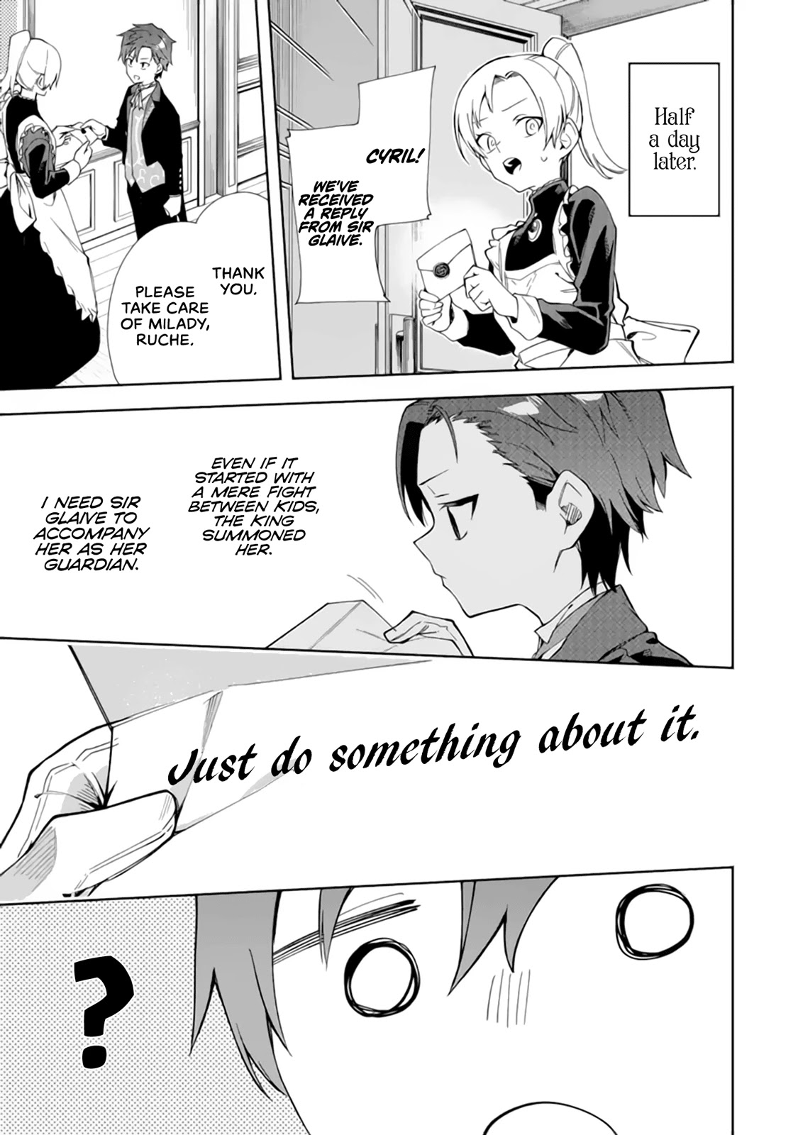 Akuyaku Reijou no Shitsuji-sama Hametsu Chapter 15 page 6 - Chapter 15: Time to Change