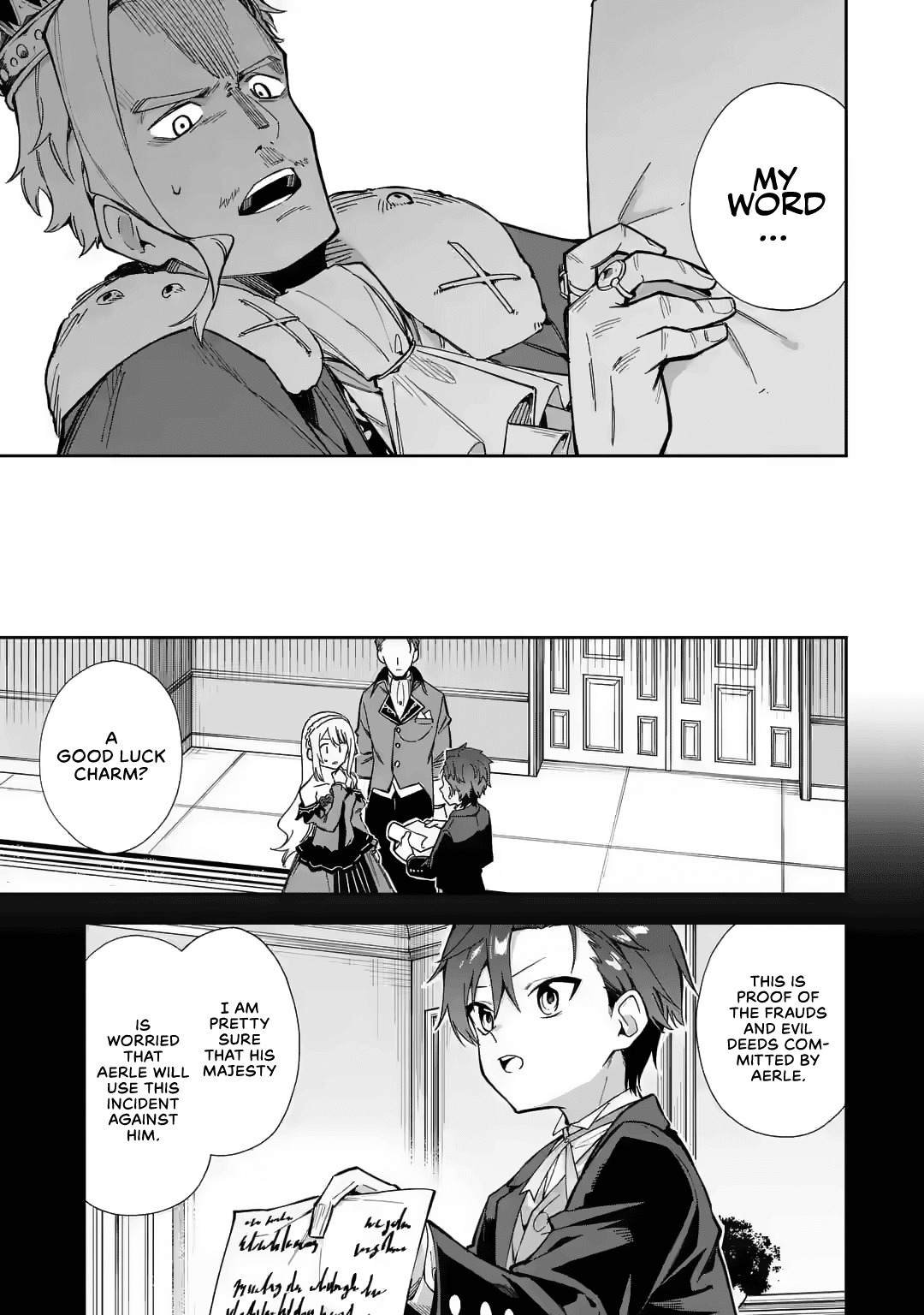 Akuyaku Reijou no Shitsuji-sama Hametsu Chapter 16 page 10 - Chapter 16: An Audience With The King