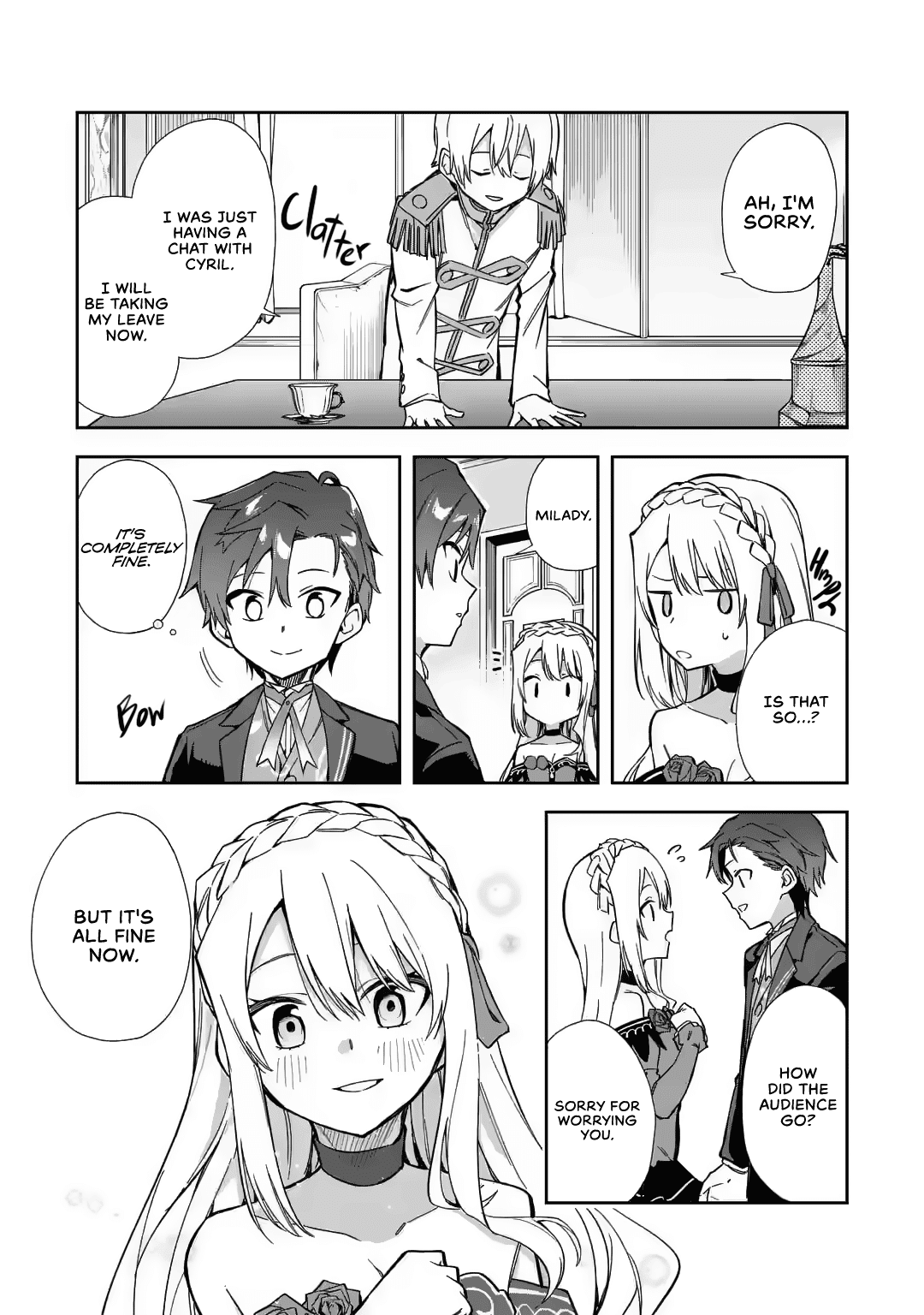 Akuyaku Reijou no Shitsuji-sama Hametsu Chapter 16 page 26 - Chapter 16: An Audience With The King