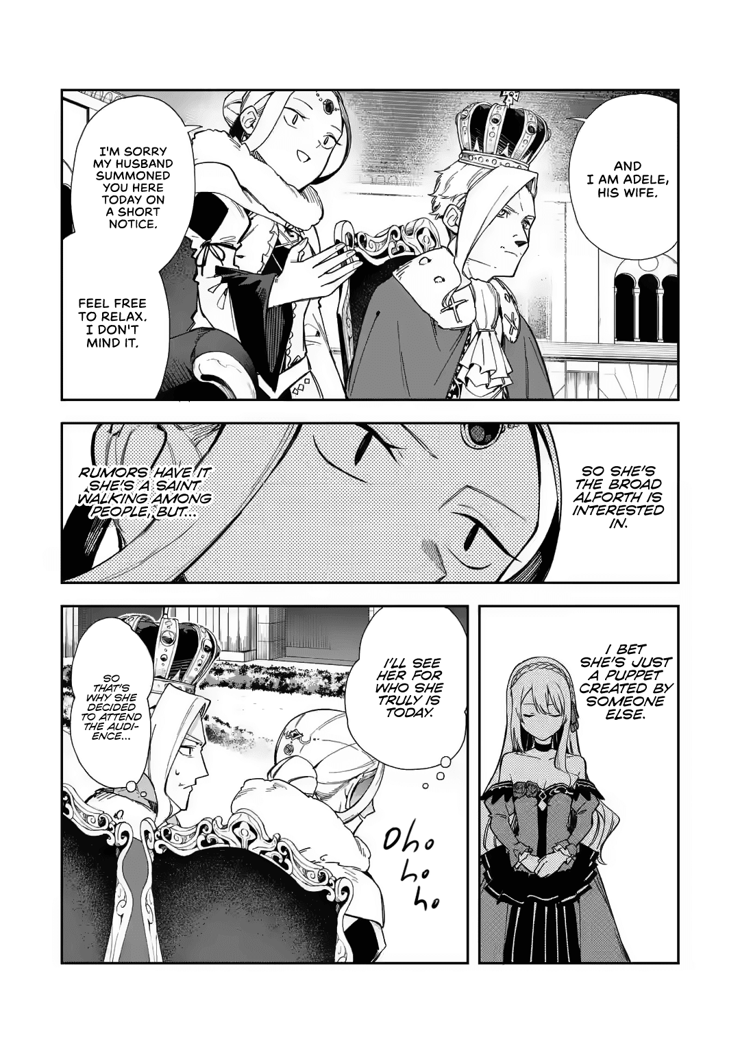 Akuyaku Reijou no Shitsuji-sama Hametsu Chapter 16 page 4 - Chapter 16: An Audience With The King