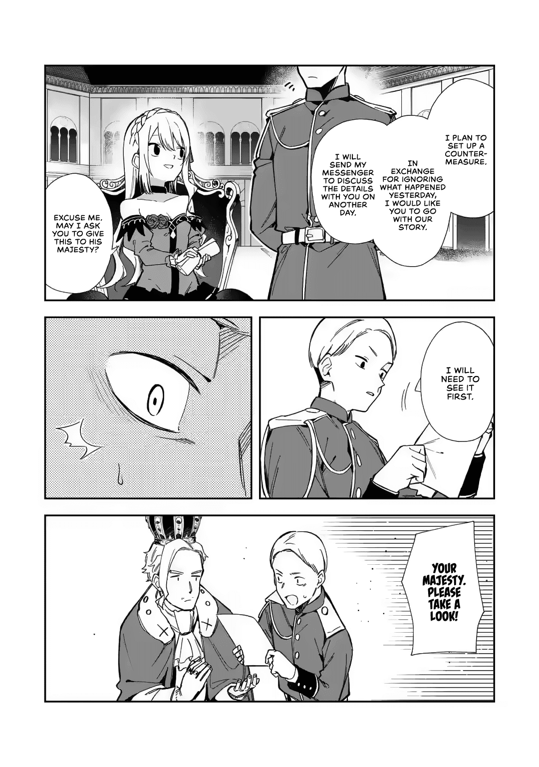 Akuyaku Reijou no Shitsuji-sama Hametsu Chapter 16 page 9 - Chapter 16: An Audience With The King