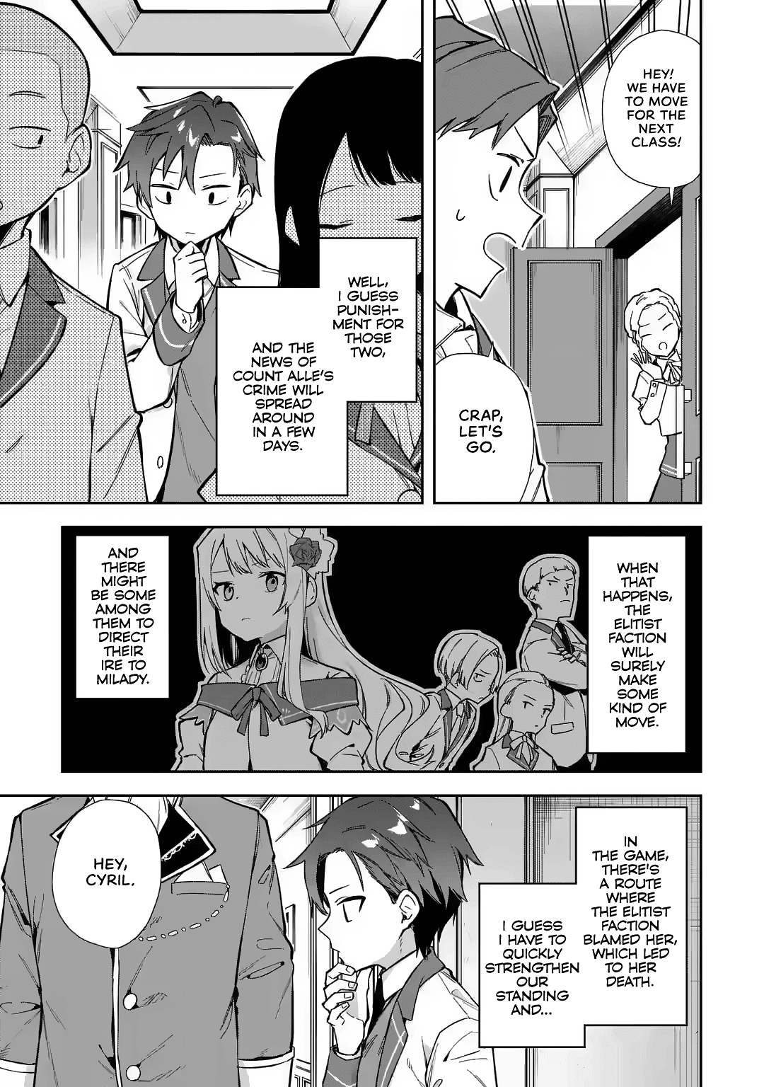 Akuyaku Reijou no Shitsuji-sama Hametsu Chapter 17 page 10 - Chapter 17: One Army Student Council