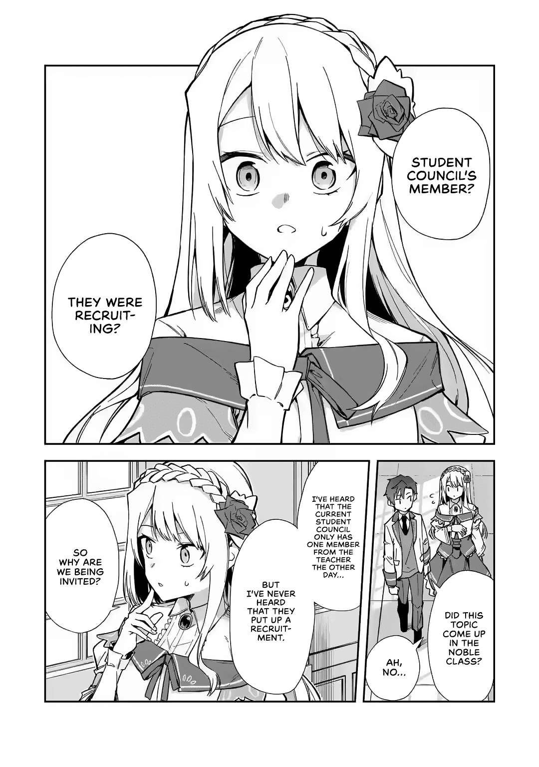 Akuyaku Reijou no Shitsuji-sama Hametsu Chapter 17 page 13 - Chapter 17: One Army Student Council