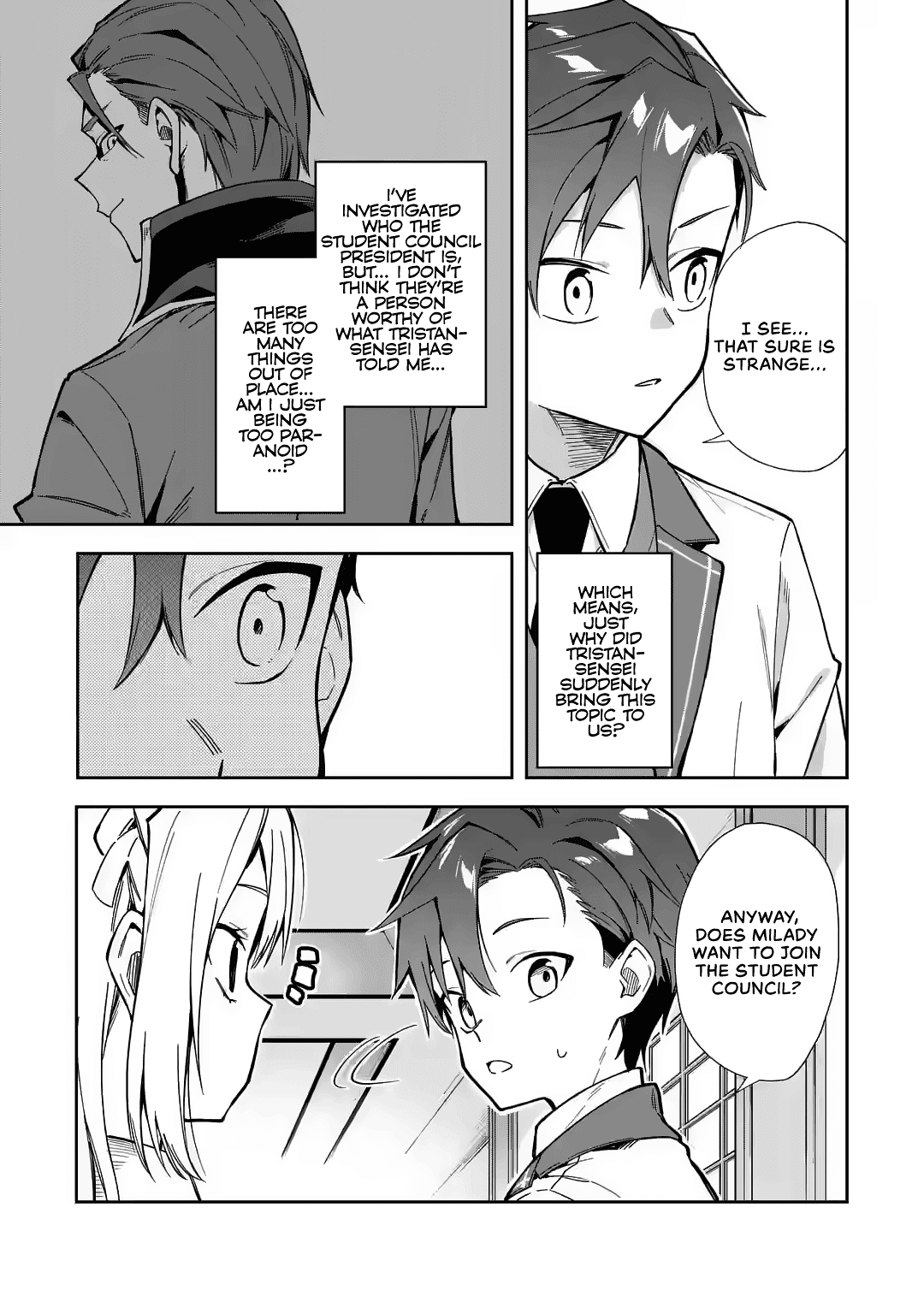 Akuyaku Reijou no Shitsuji-sama Hametsu Chapter 17 page 14 - Chapter 17: One Army Student Council
