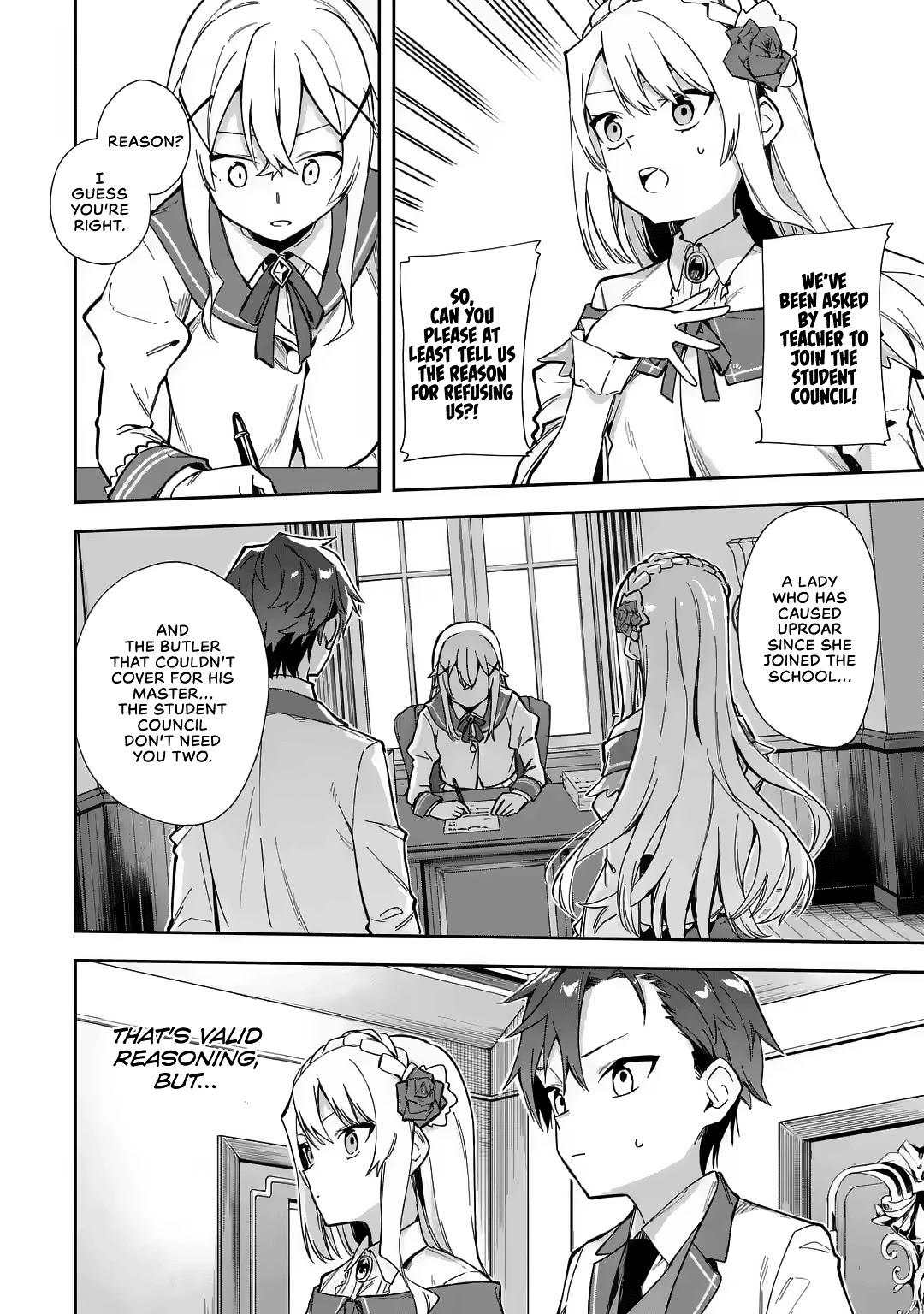 Akuyaku Reijou no Shitsuji-sama Hametsu Chapter 17 page 20 - Chapter 17: One Army Student Council