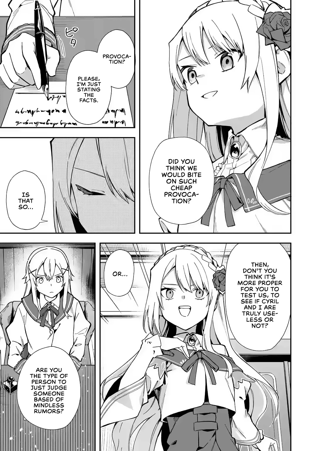 Akuyaku Reijou no Shitsuji-sama Hametsu Chapter 17 page 21 - Chapter 17: One Army Student Council