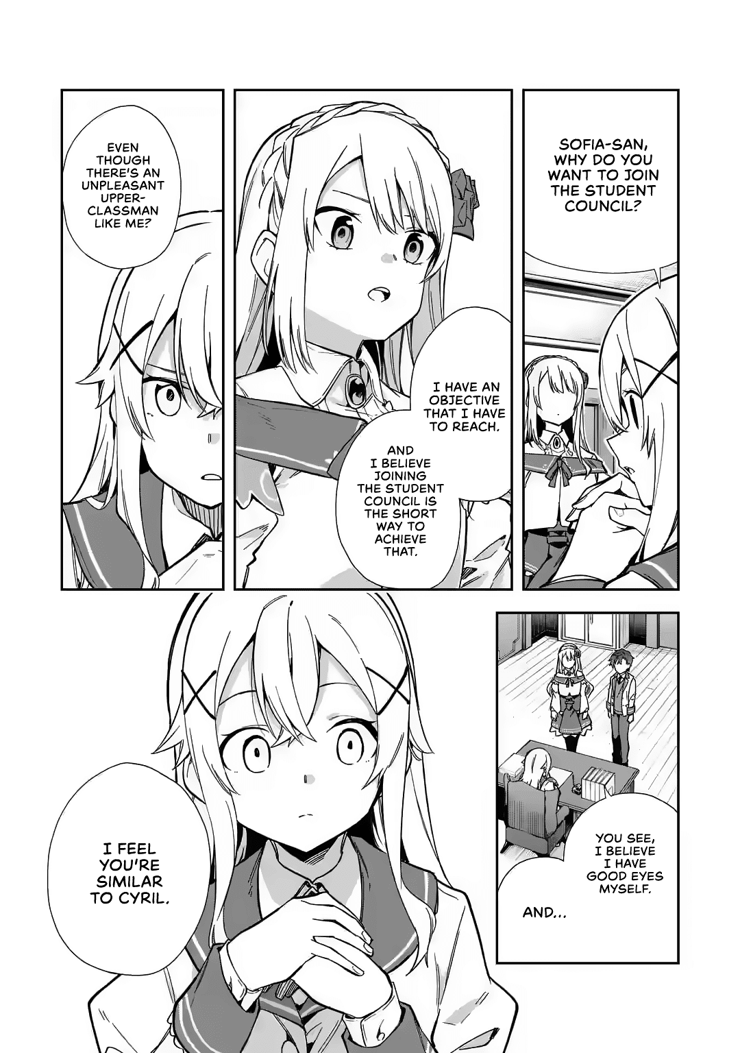Akuyaku Reijou no Shitsuji-sama Hametsu Chapter 17 page 23 - Chapter 17: One Army Student Council