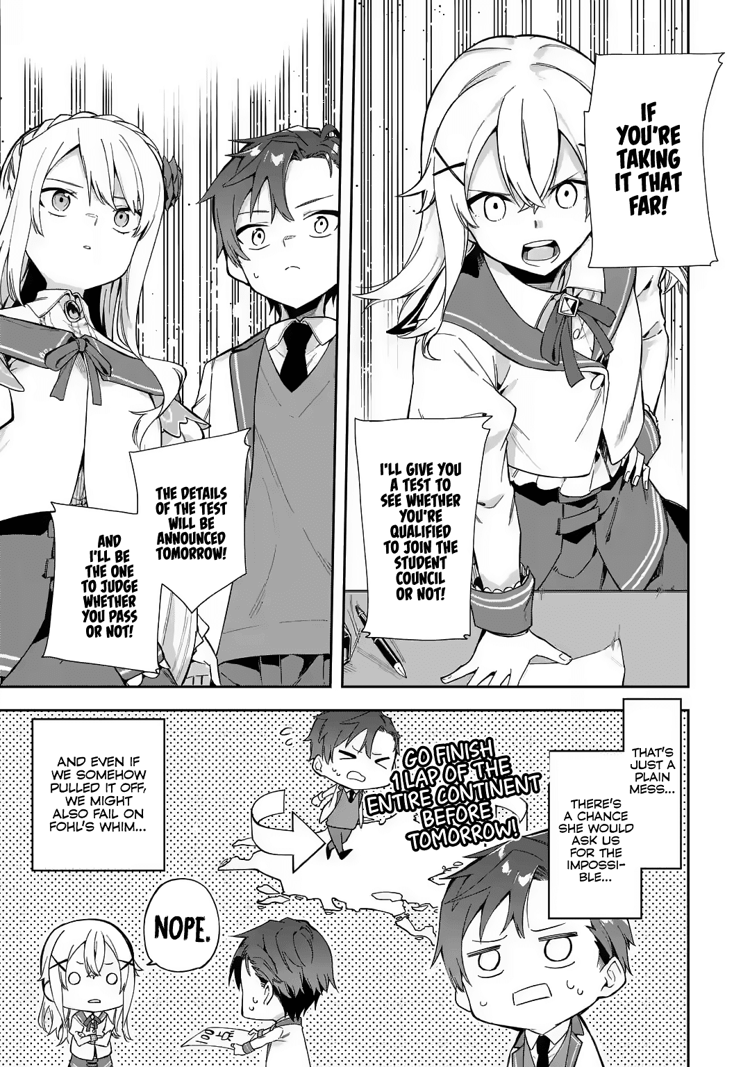 Akuyaku Reijou no Shitsuji-sama Hametsu Chapter 17 page 25 - Chapter 17: One Army Student Council