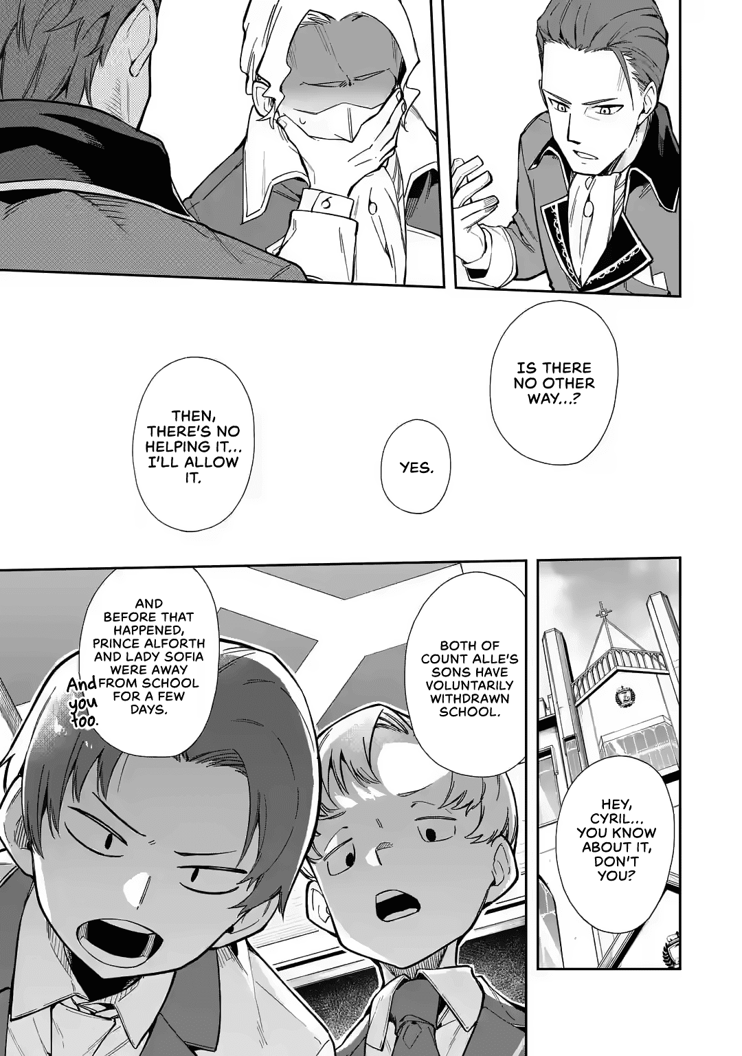 Akuyaku Reijou no Shitsuji-sama Hametsu Chapter 17 page 8 - Chapter 17: One Army Student Council