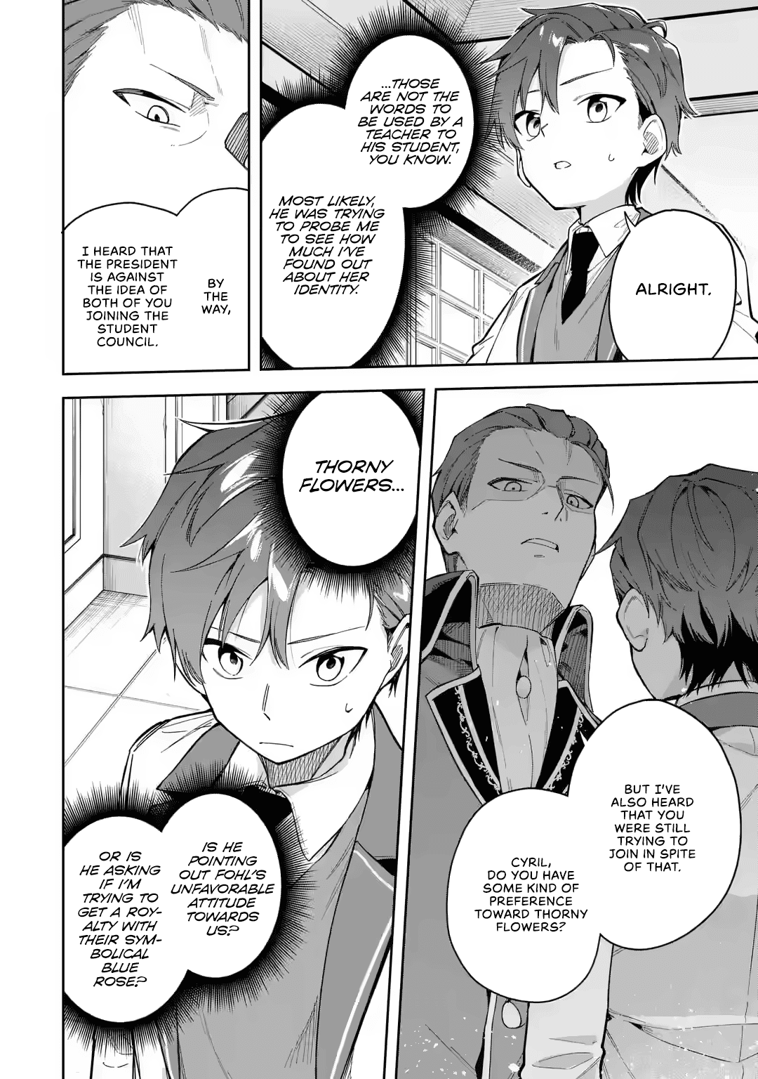Akuyaku Reijou no Shitsuji-sama Hametsu Chapter 18 page 11 - Chapter 18: Student Council's Tests