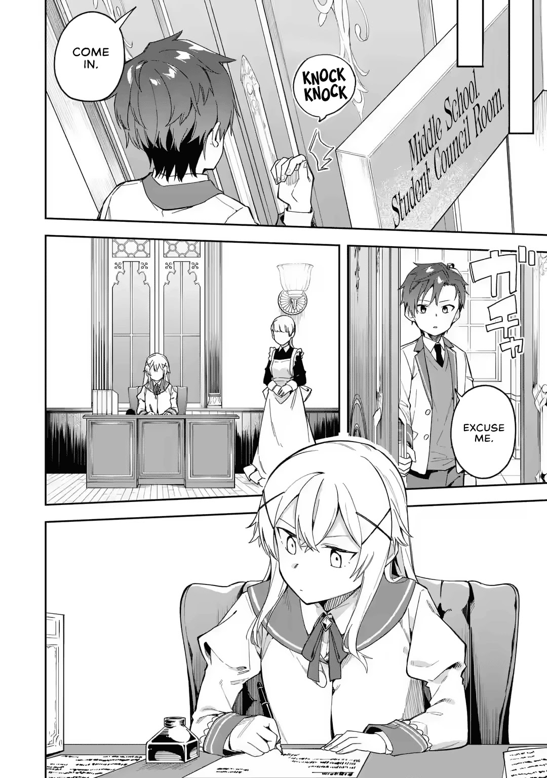 Akuyaku Reijou no Shitsuji-sama Hametsu Chapter 18 page 13 - Chapter 18: Student Council's Tests