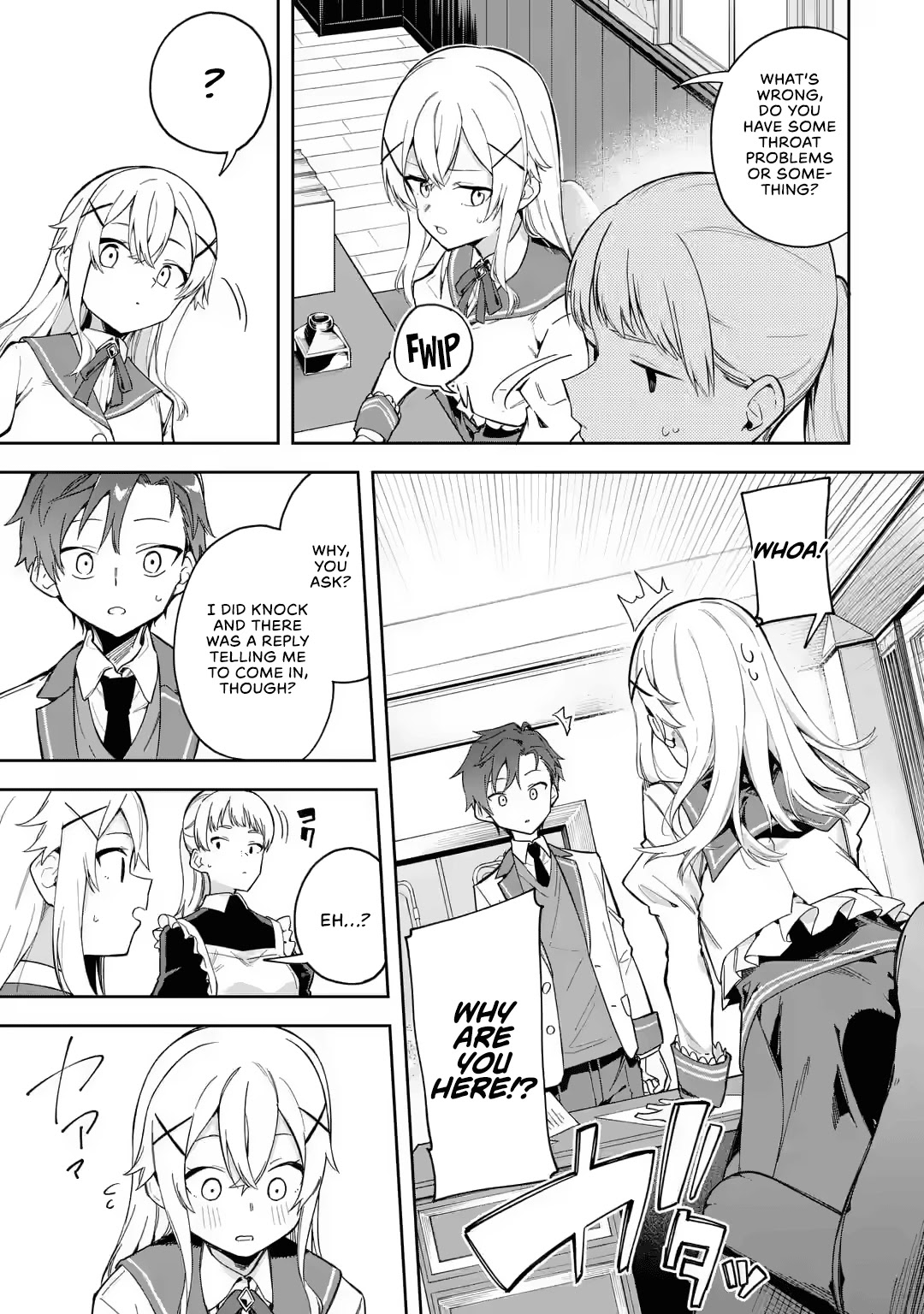 Akuyaku Reijou no Shitsuji-sama Hametsu Chapter 18 page 16 - Chapter 18: Student Council's Tests