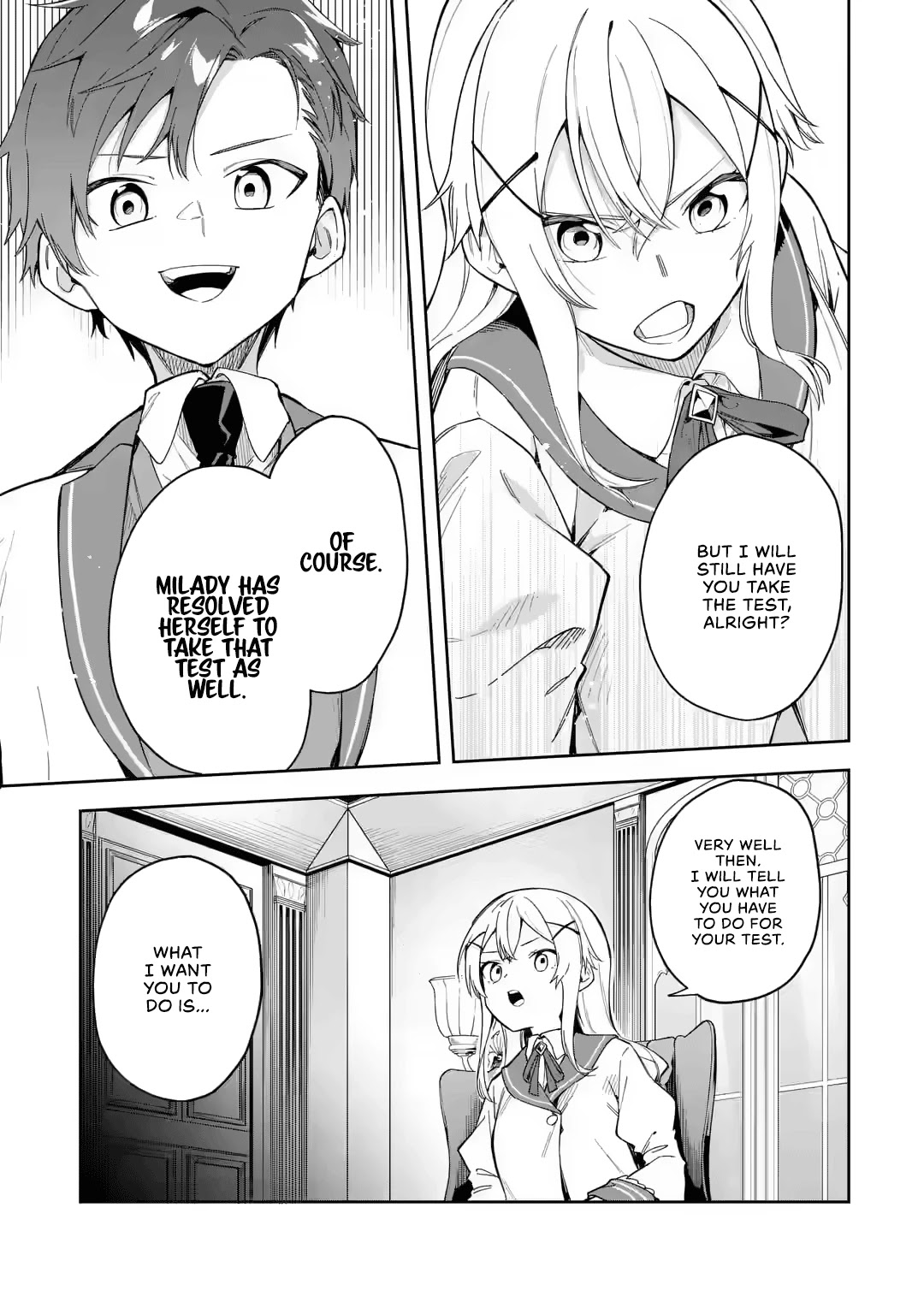 Akuyaku Reijou no Shitsuji-sama Hametsu Chapter 18 page 20 - Chapter 18: Student Council's Tests