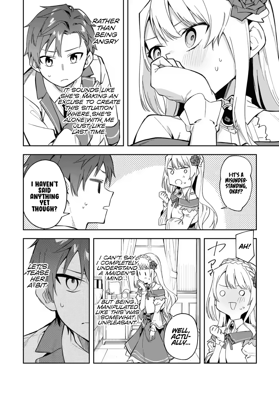 Akuyaku Reijou no Shitsuji-sama Hametsu Chapter 18 page 23 - Chapter 18: Student Council's Tests