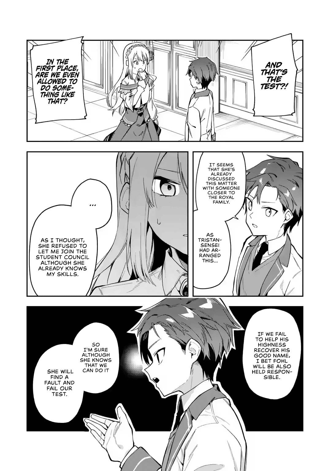Akuyaku Reijou no Shitsuji-sama Hametsu Chapter 18 page 29 - Chapter 18: Student Council's Tests