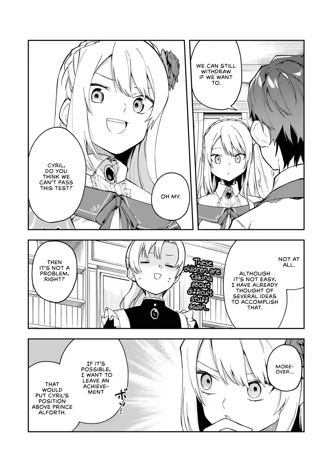 Akuyaku Reijou no Shitsuji-sama Hametsu Chapter 18 page 30 - Chapter 18: Student Council's Tests