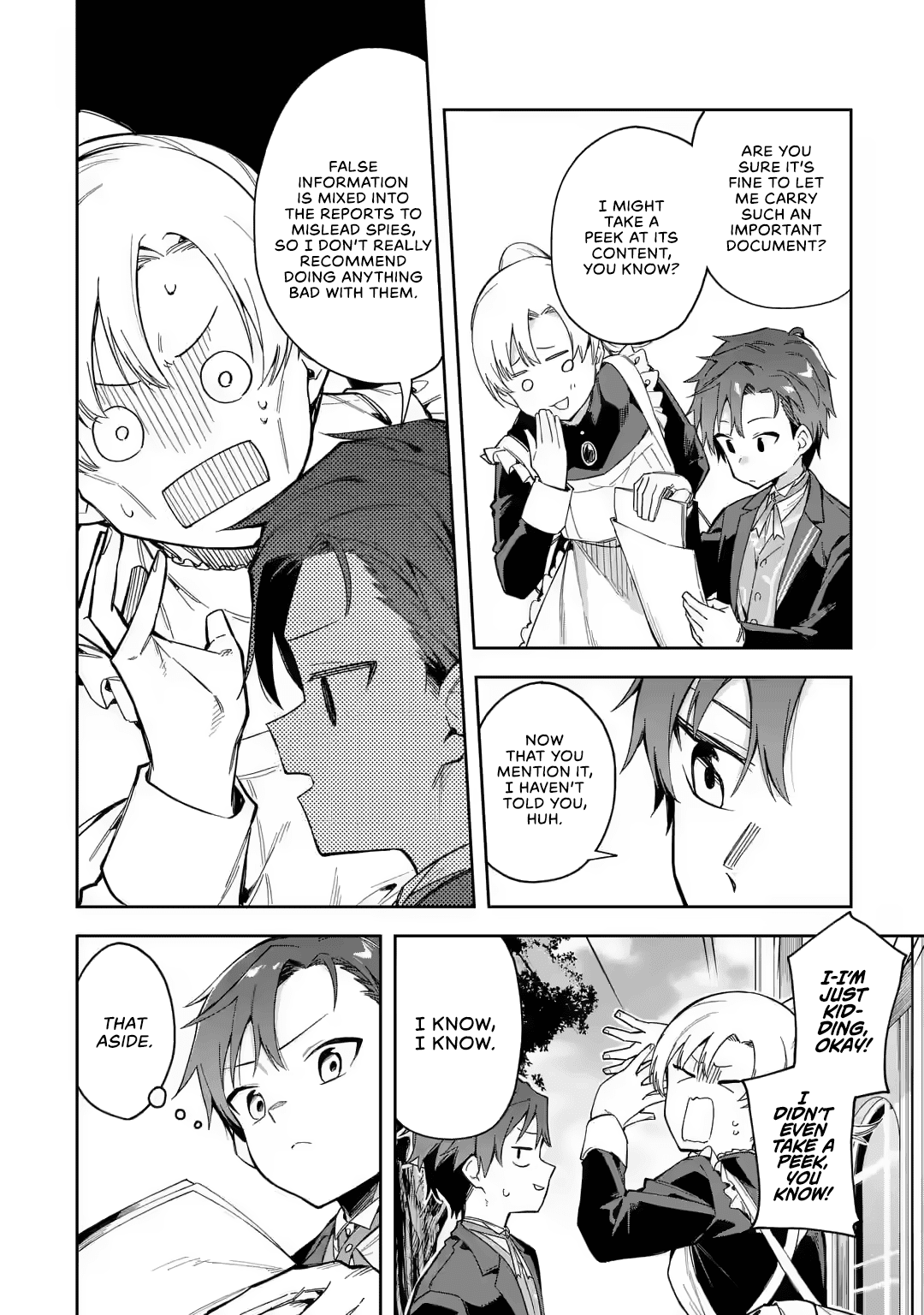 Akuyaku Reijou no Shitsuji-sama Hametsu Chapter 18 page 5 - Chapter 18: Student Council's Tests