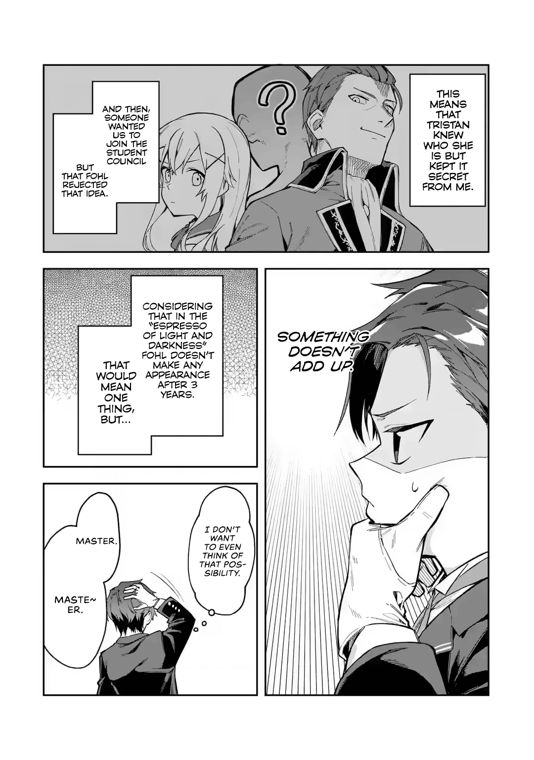 Akuyaku Reijou no Shitsuji-sama Hametsu Chapter 18 page 7 - Chapter 18: Student Council's Tests