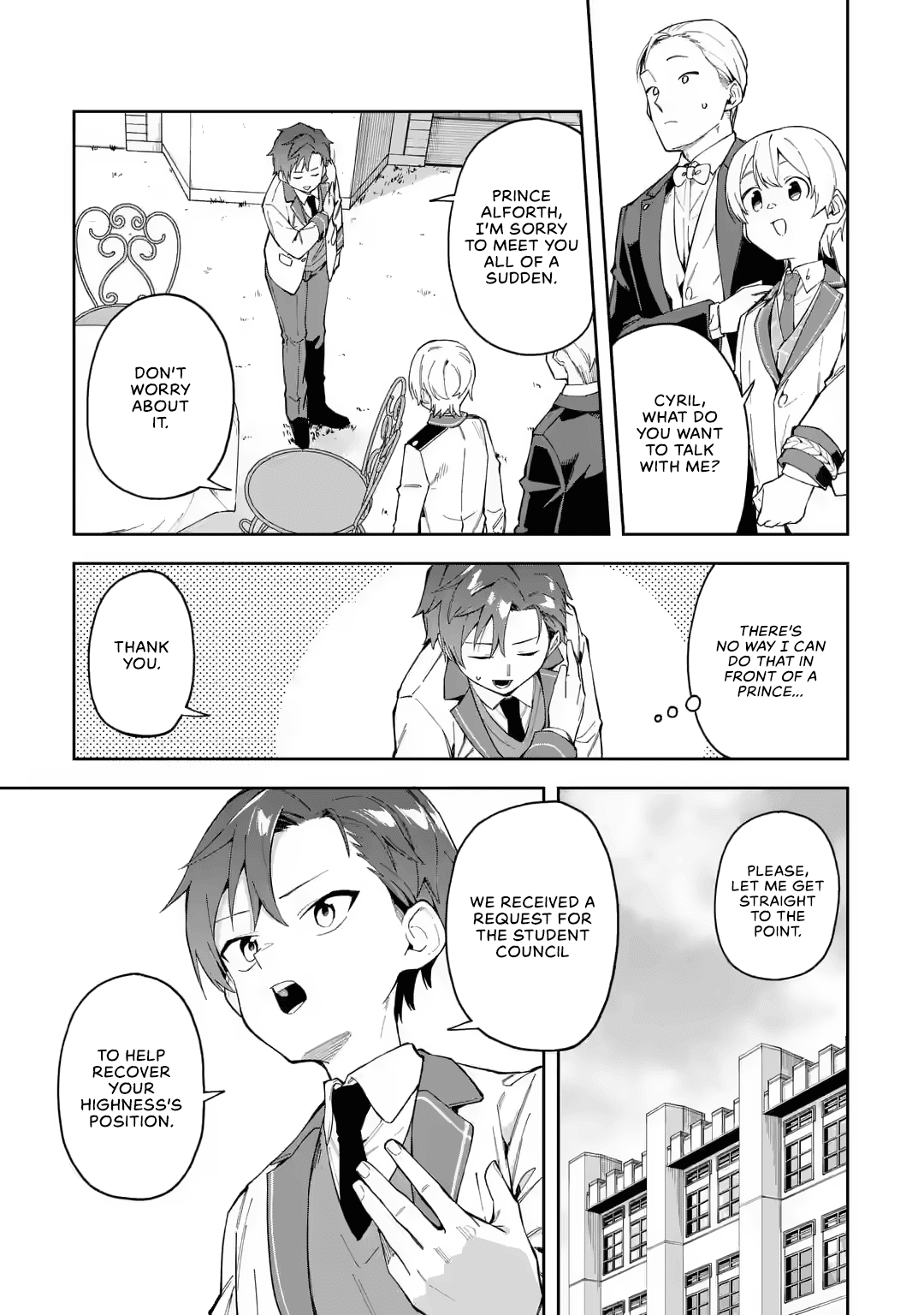Akuyaku Reijou no Shitsuji-sama Hametsu Chapter 19 page 4 - Chapter 19: Mentor