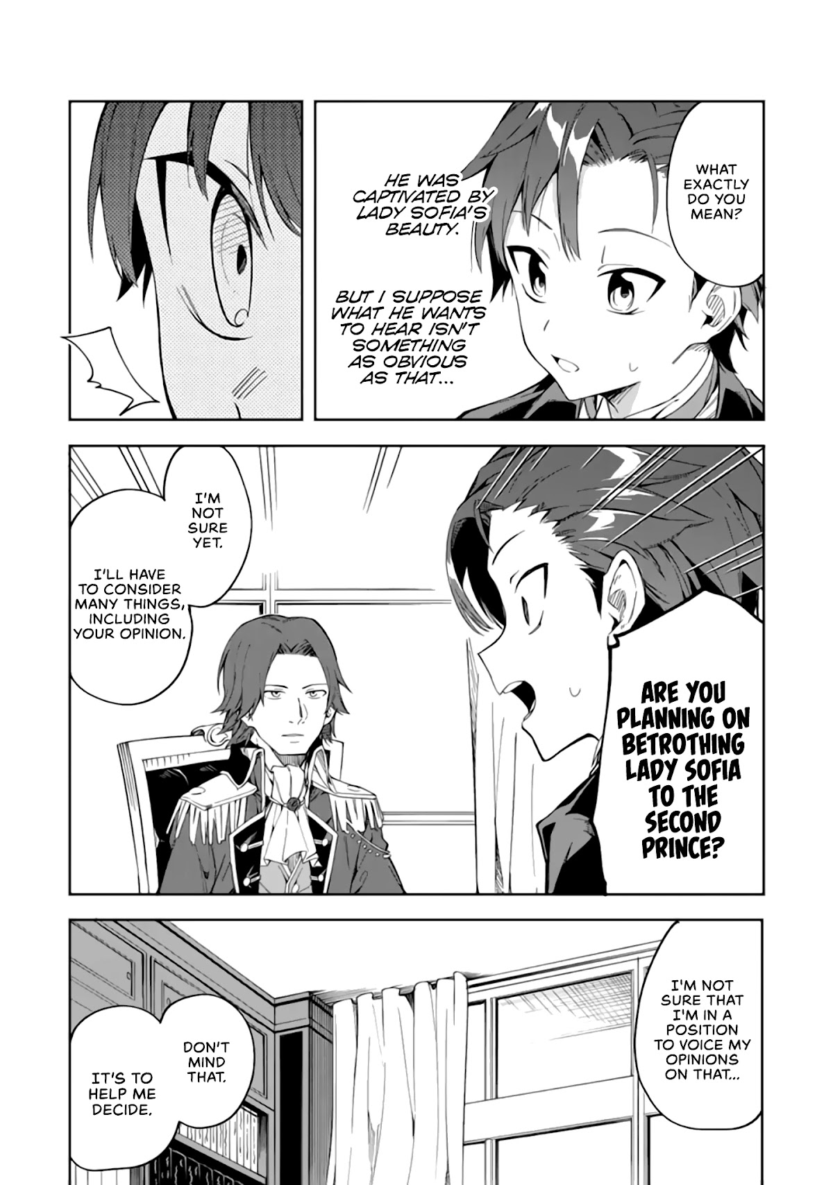 Akuyaku Reijou no Shitsuji-sama Hametsu Chapter 2.1 page 11 - Chapter 2.1: A Butler's Decision